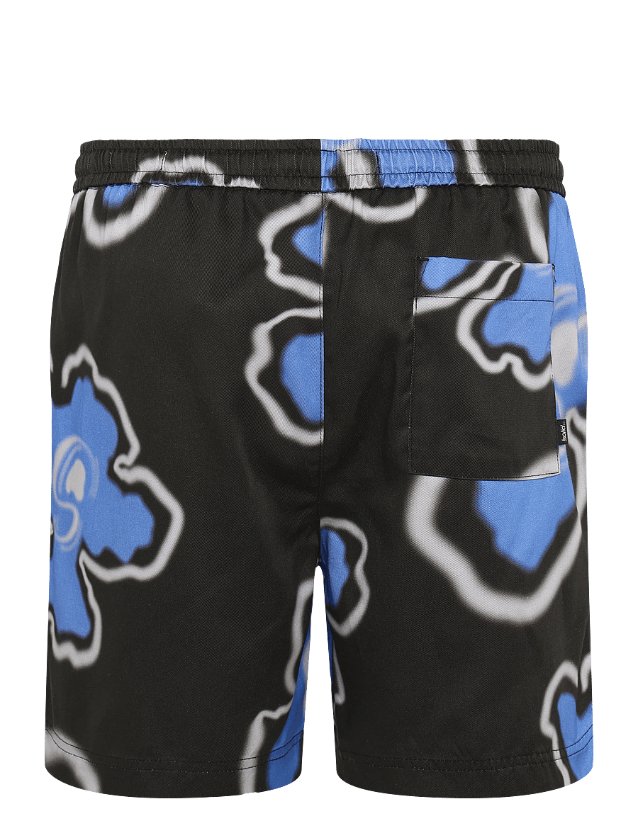Solid - SDLIAM SHORTS FLOWER - meteorite - 1