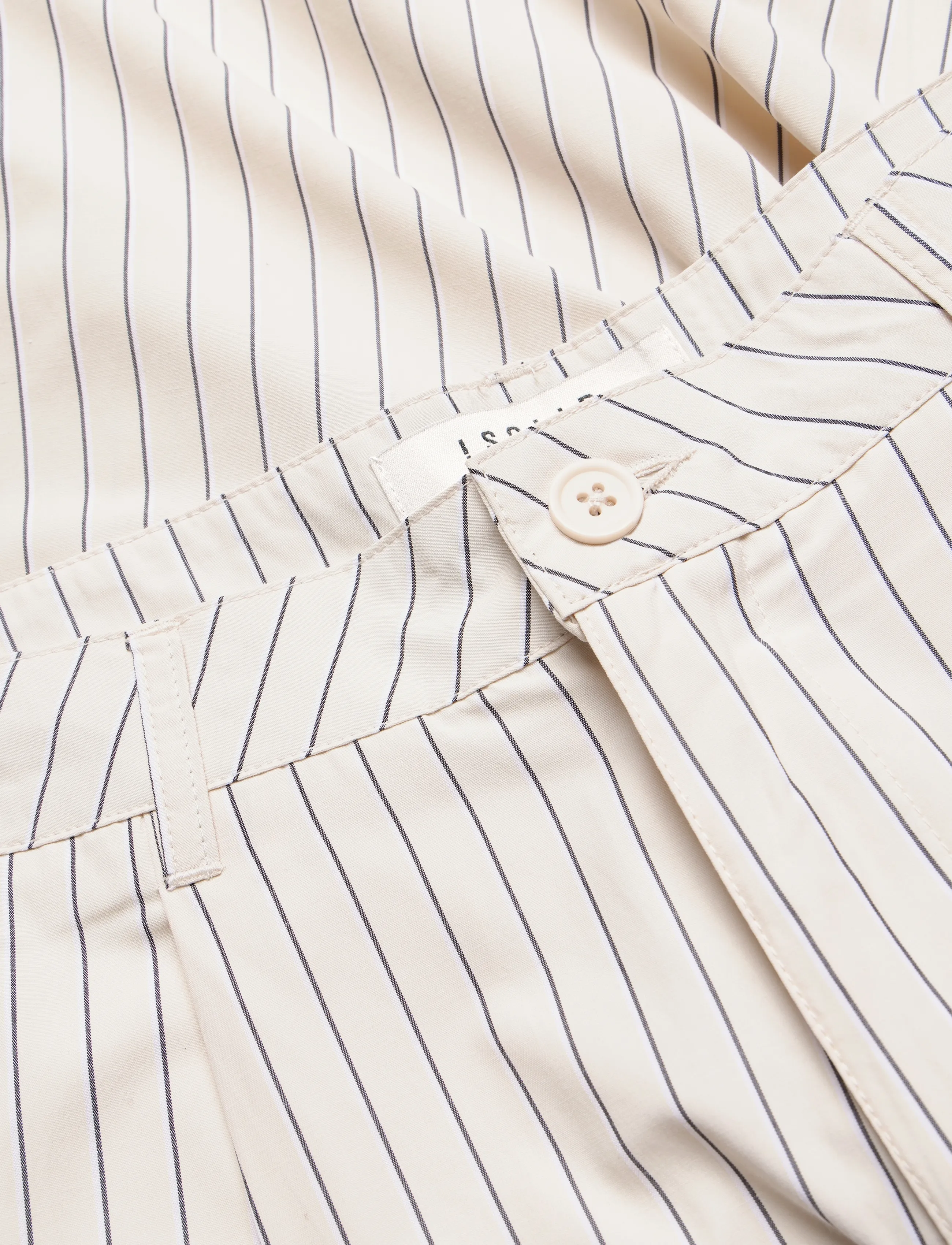 Solid - SDALANN SHORTS STRIPE - oatmeal - 2