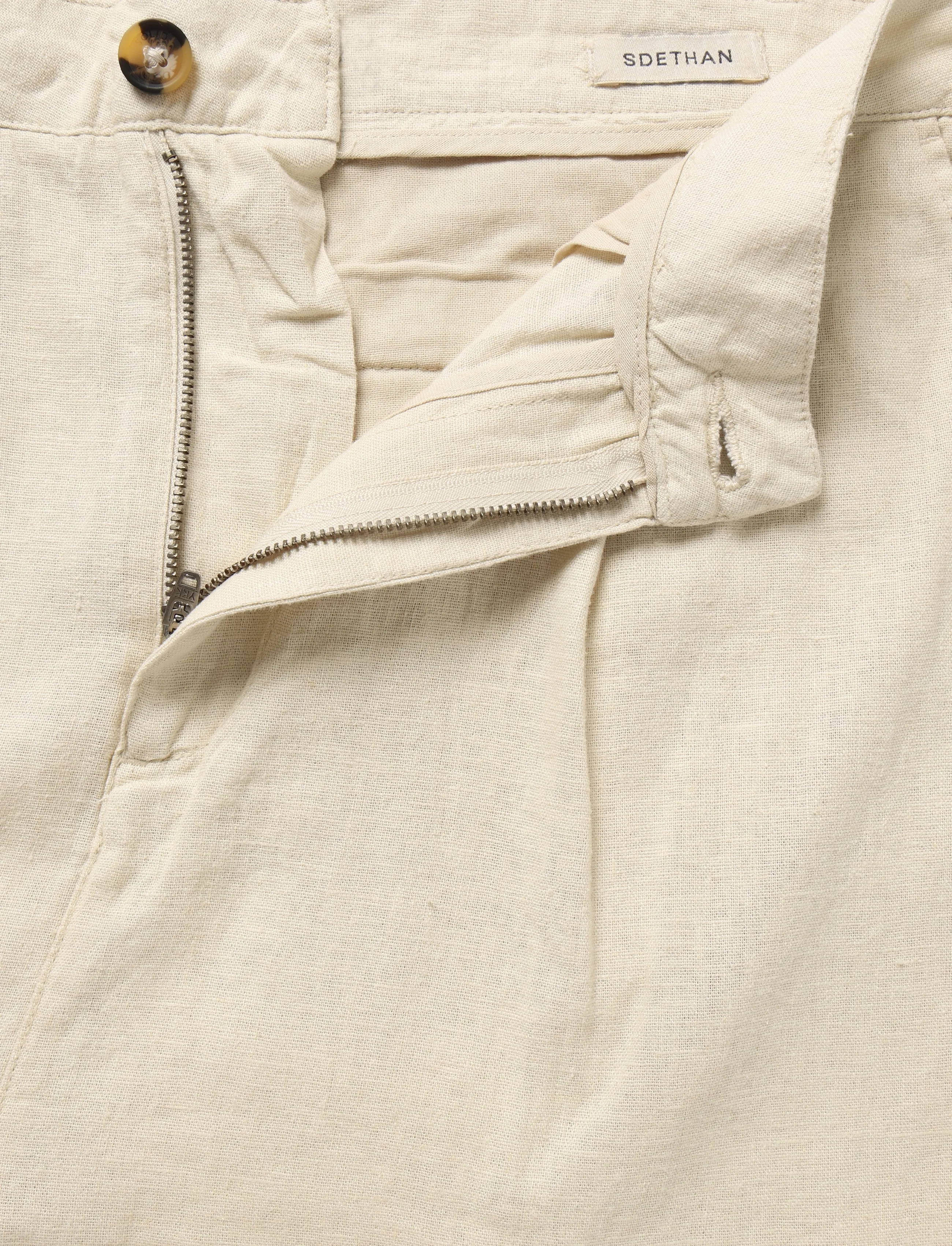 Solid - SDETHAN TAPERED PLEAT - oatmeal - 3