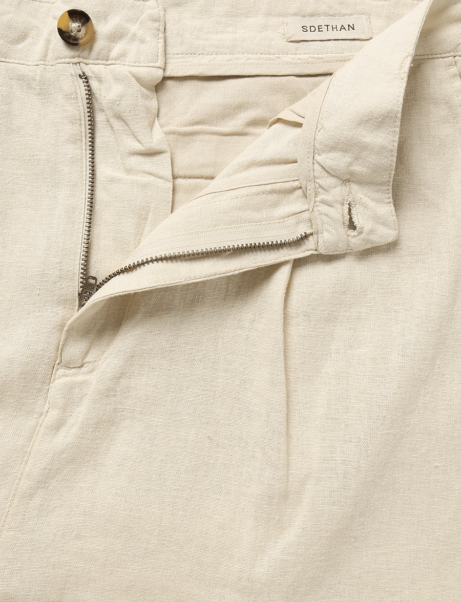 Solid - SDETHAN TAPERED PLEAT - oatmeal - 3