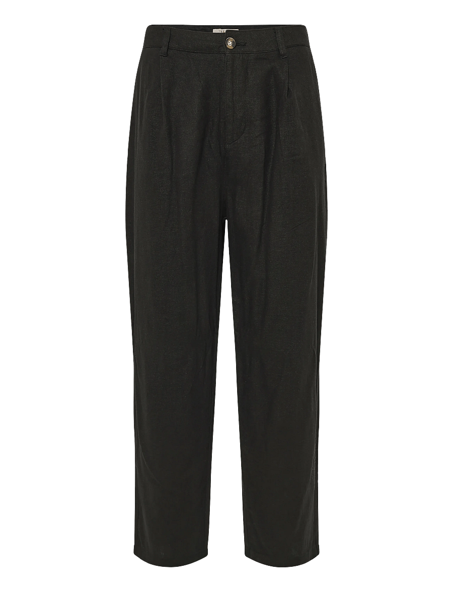 Solid - SDETHAN TAPERED PLEAT - true black - 0