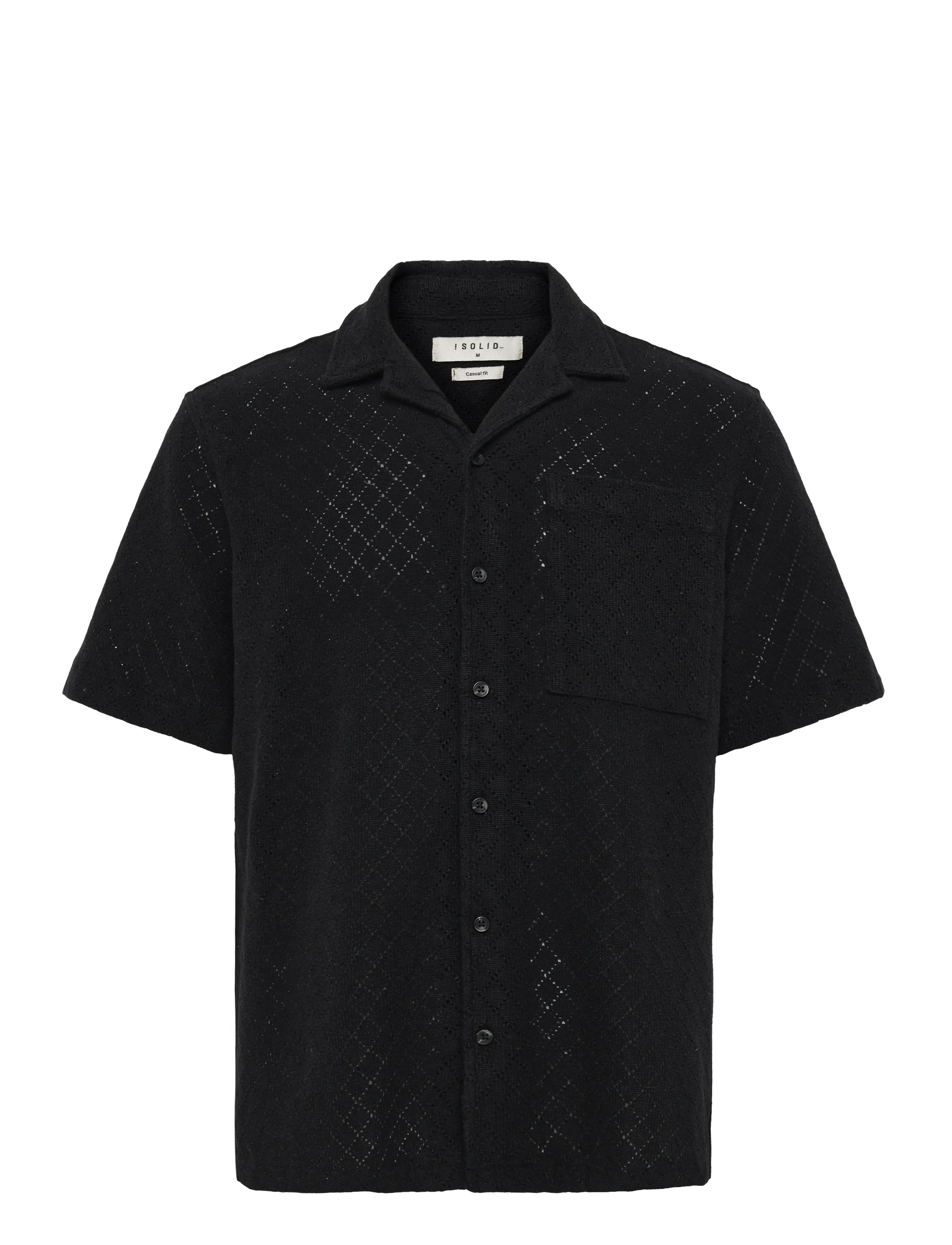 Solid Sdteagan, XXL, Black, Skjorter > Afslappet Shirts, Herre