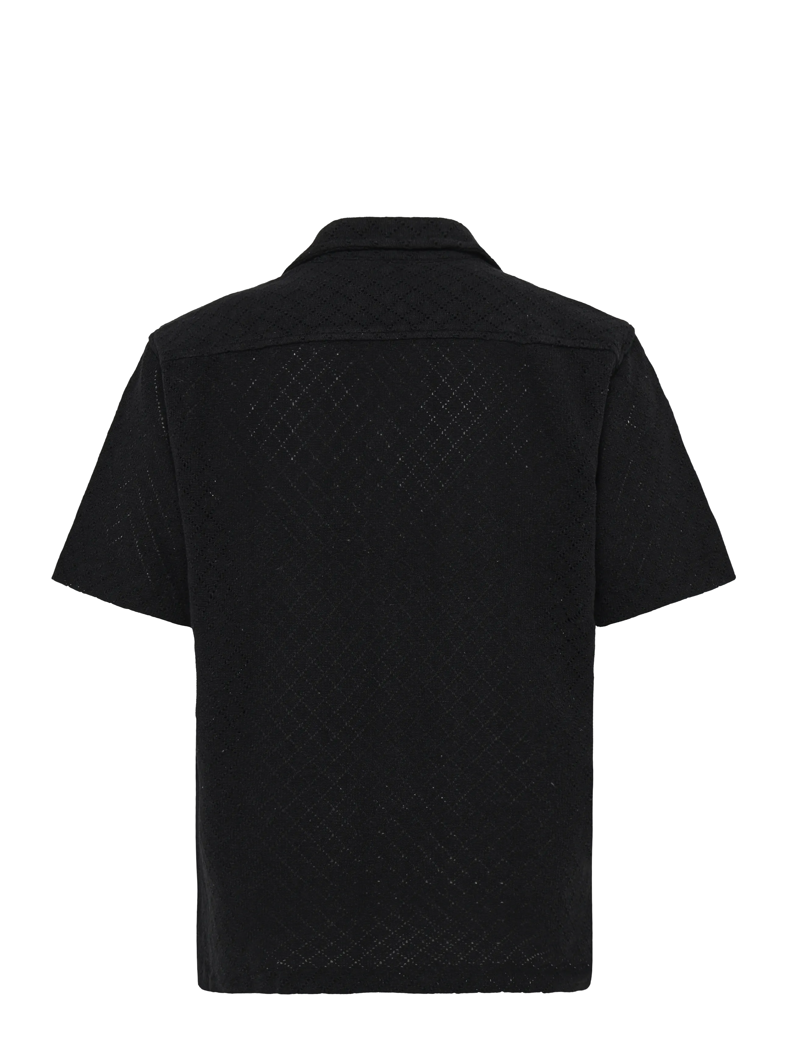 Solid - SDTEAGAN - kurzarmhemden - true black - 1