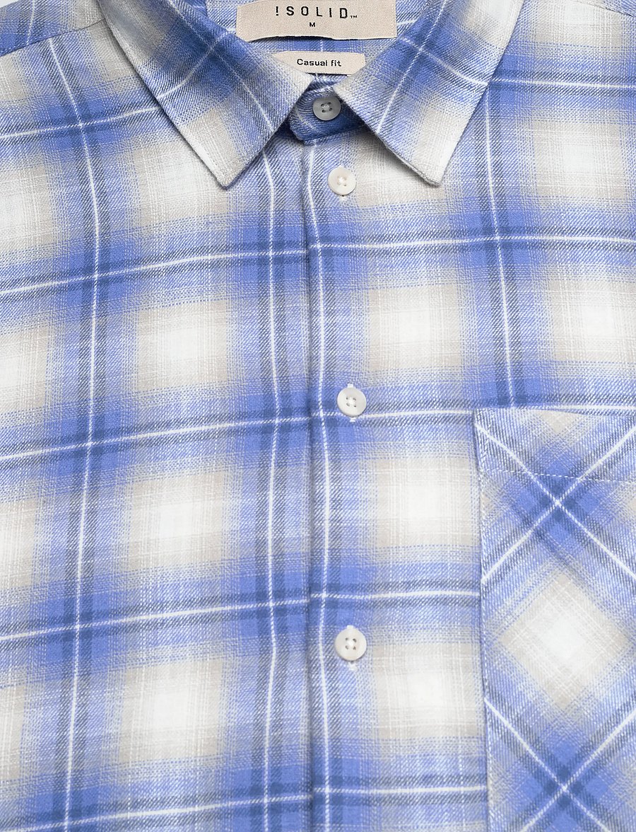 Solid - SDTAVISH - koszule w kratkę - blue bonnet - 2