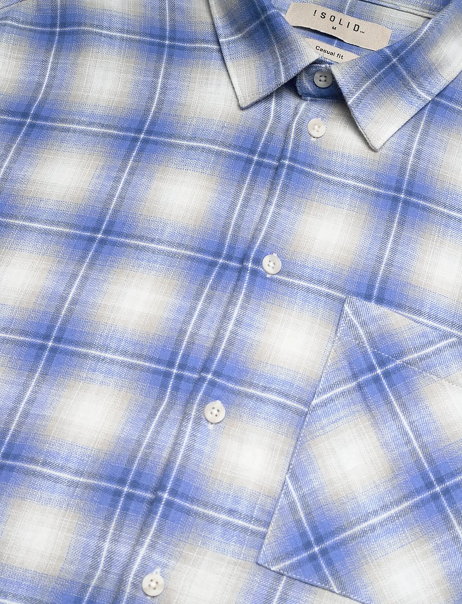 Solid - SDTAVISH - koszule w kratkę - blue bonnet - 3