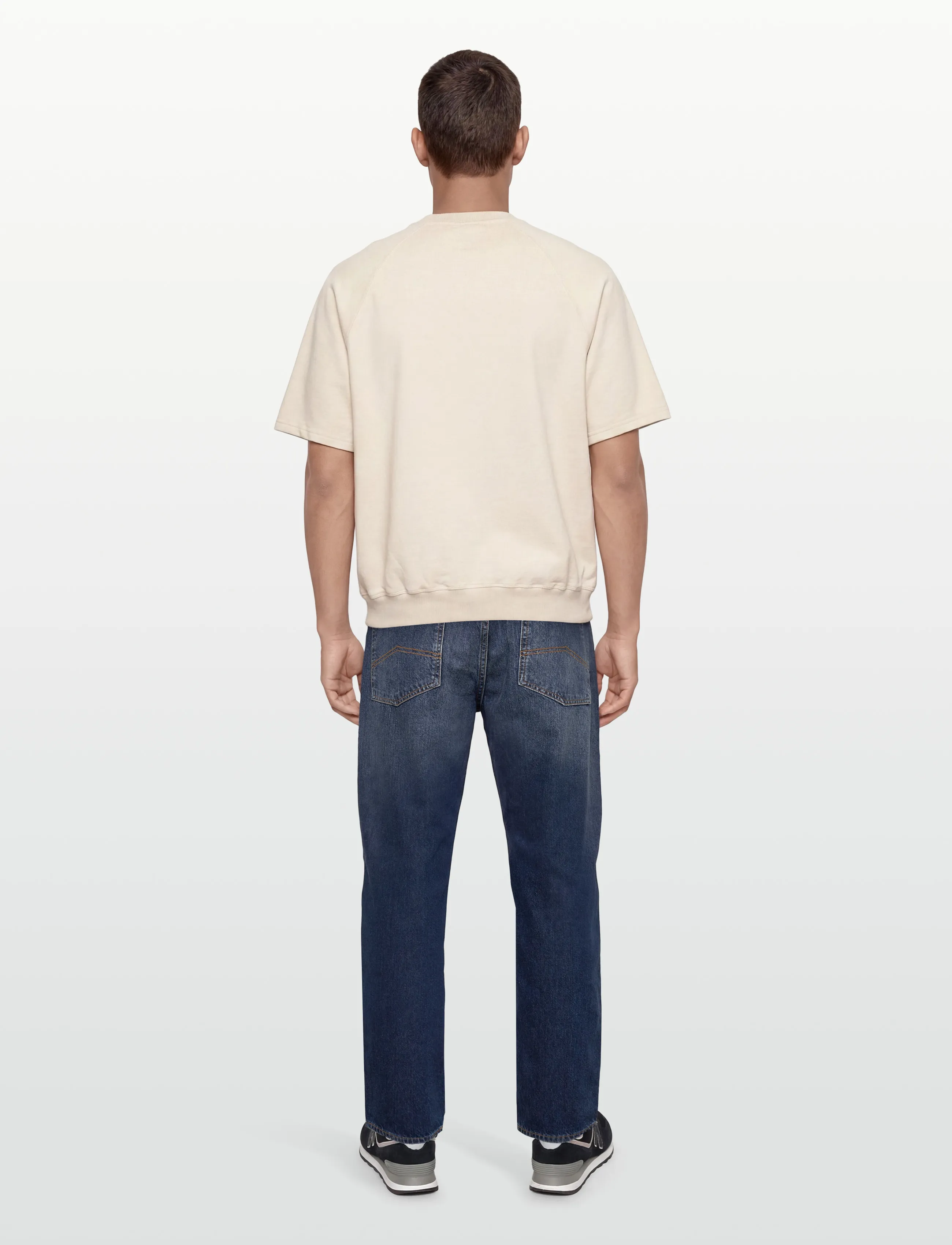 Solid - SDTAREK SS - sweatshirts - oatmeal - 4
