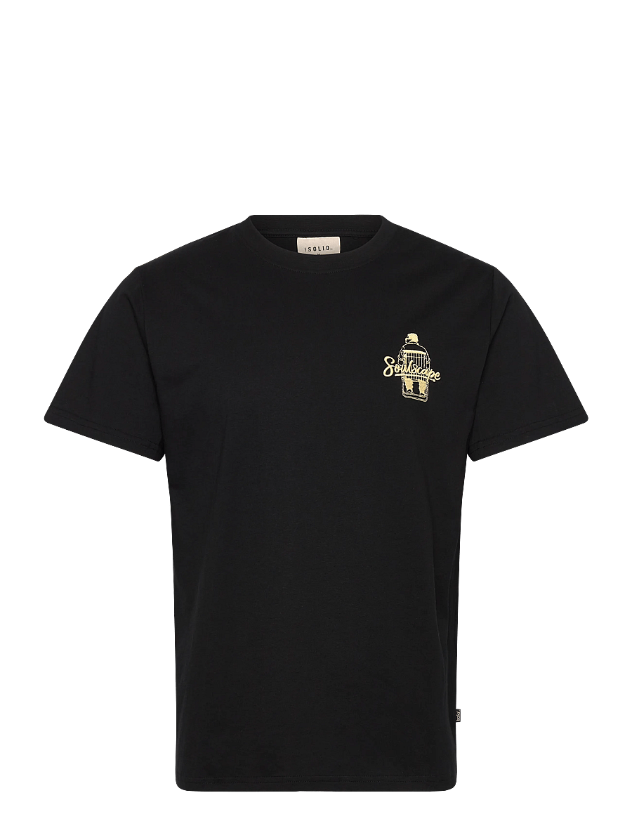 Solid - SDTREX - kurzärmelige t-shirts - true black - 1