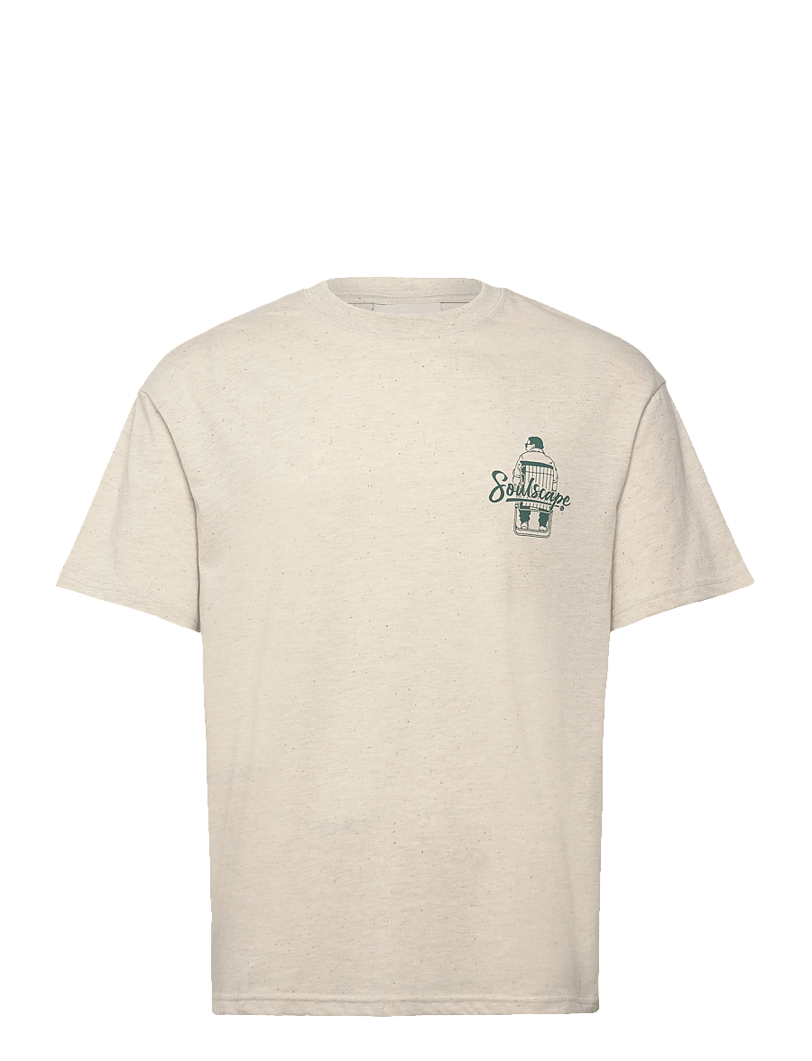 Solid - SDTHEON - kurzärmelige t-shirts - oatmeal - 1