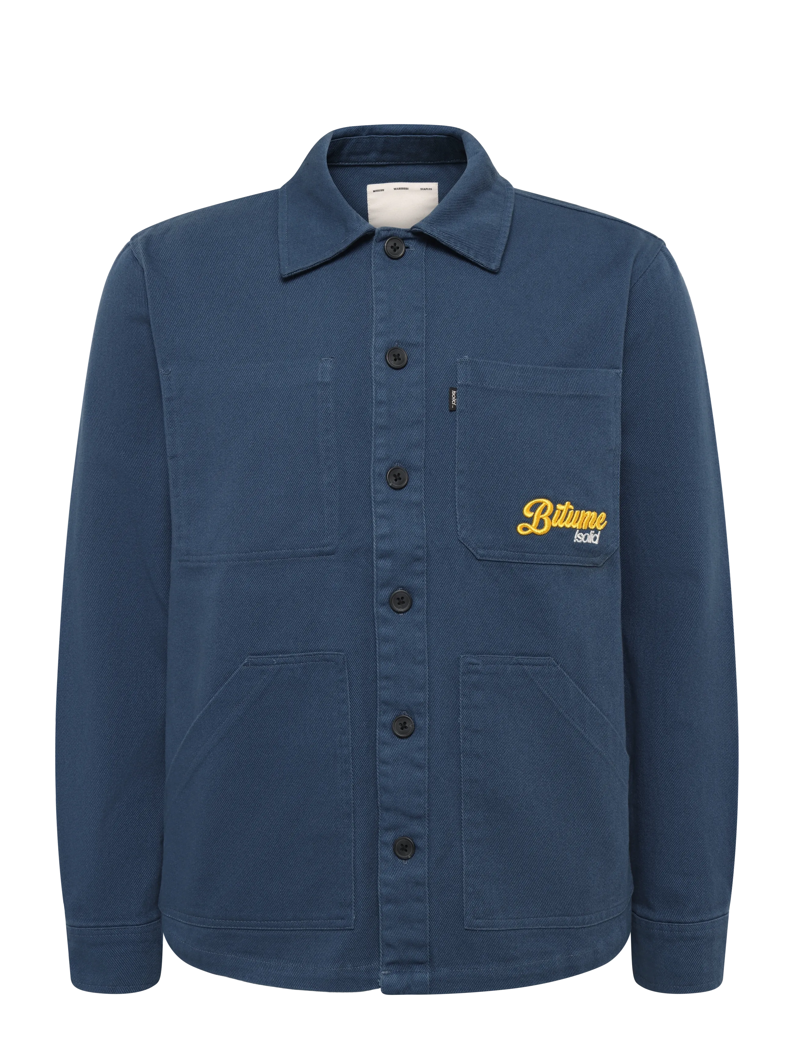 Solid Sdbellamy, Mænd, Skjortejakke, Navy, Str: M