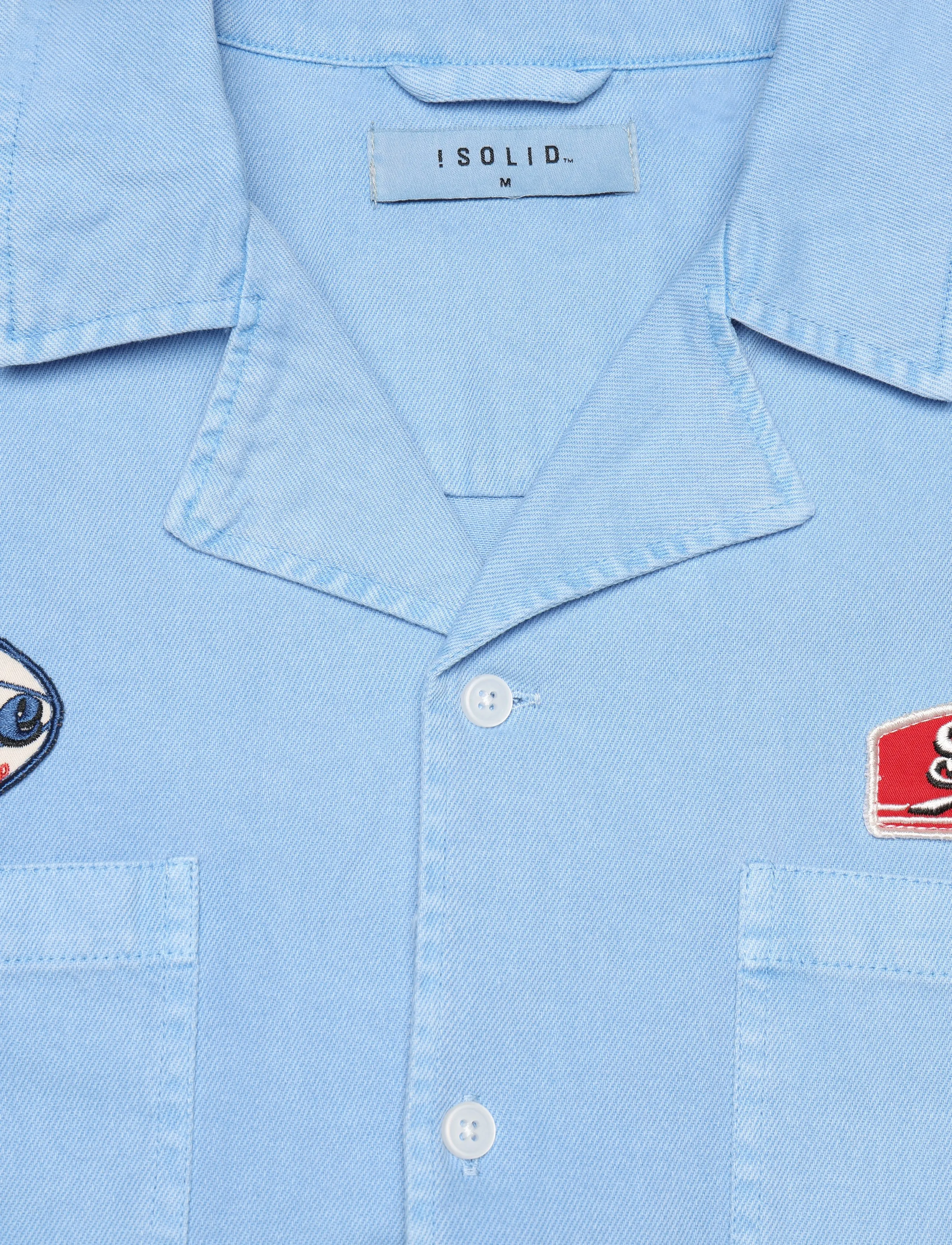Solid - SDBOONE - powder blue - 2