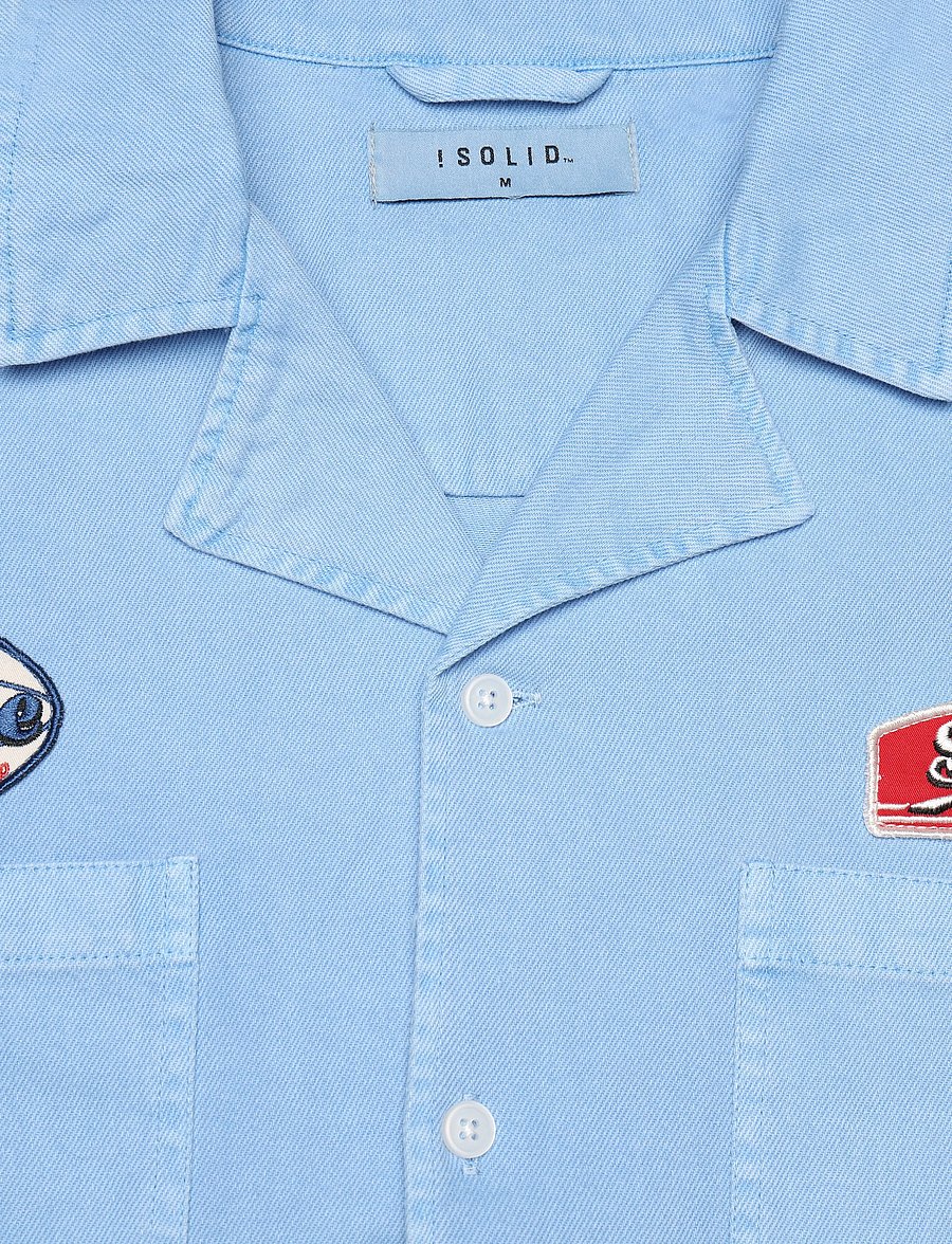 Solid - SDBOONE - powder blue - 2