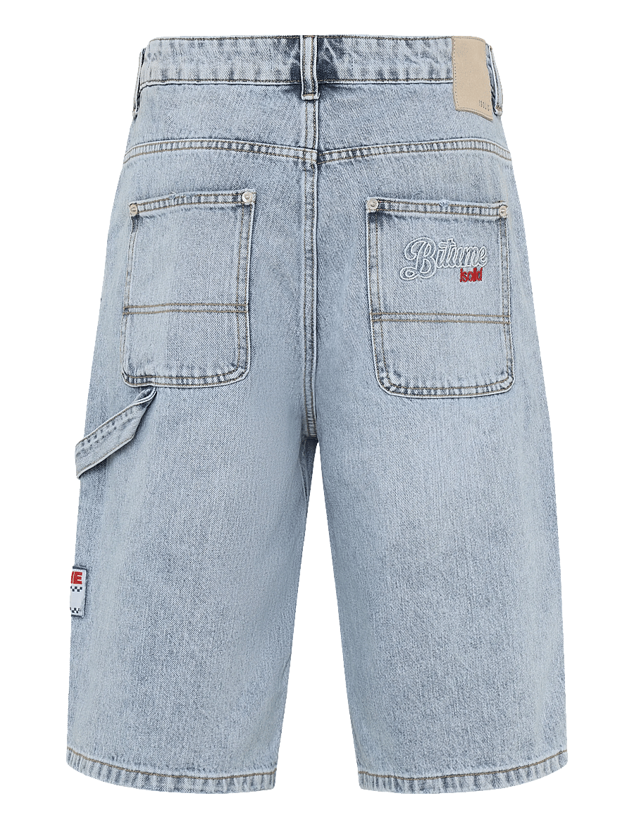 Solid - SDTOMMY BLAISE SHORTS - casual shorts - faded denim - 1