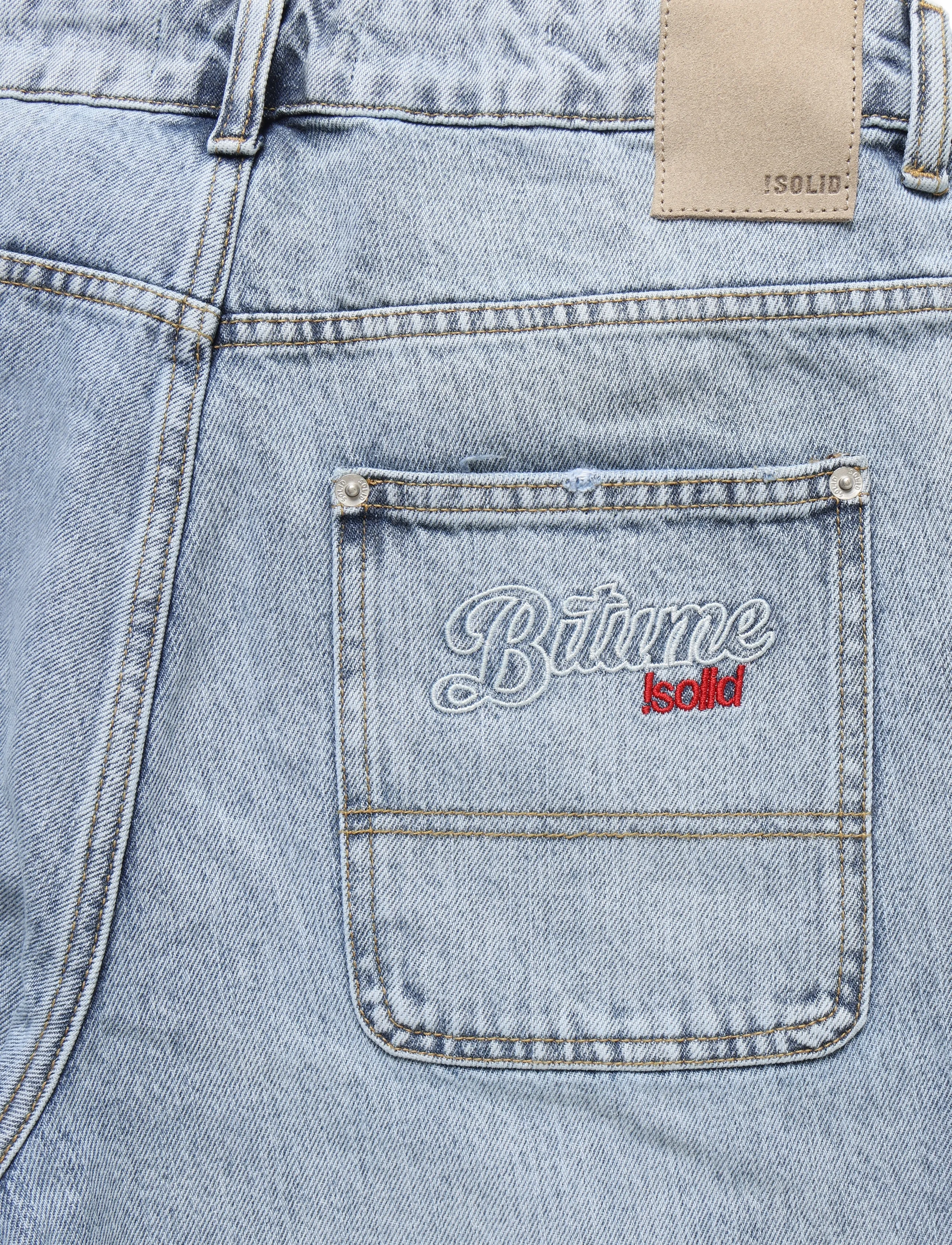 Solid - SDTOMMY BLAISE SHORTS - faded denim - 2