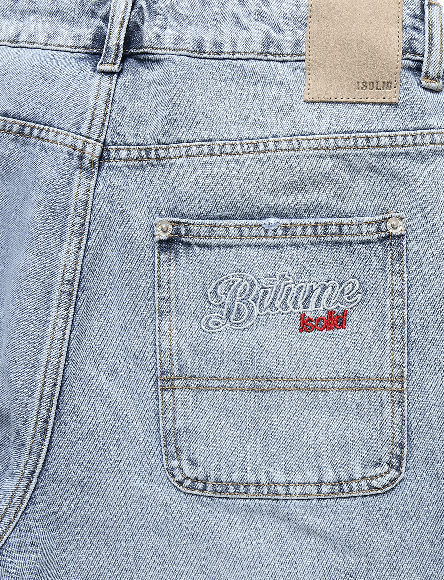 Solid - SDTOMMY BLAISE SHORTS - casual shorts - faded denim - 2