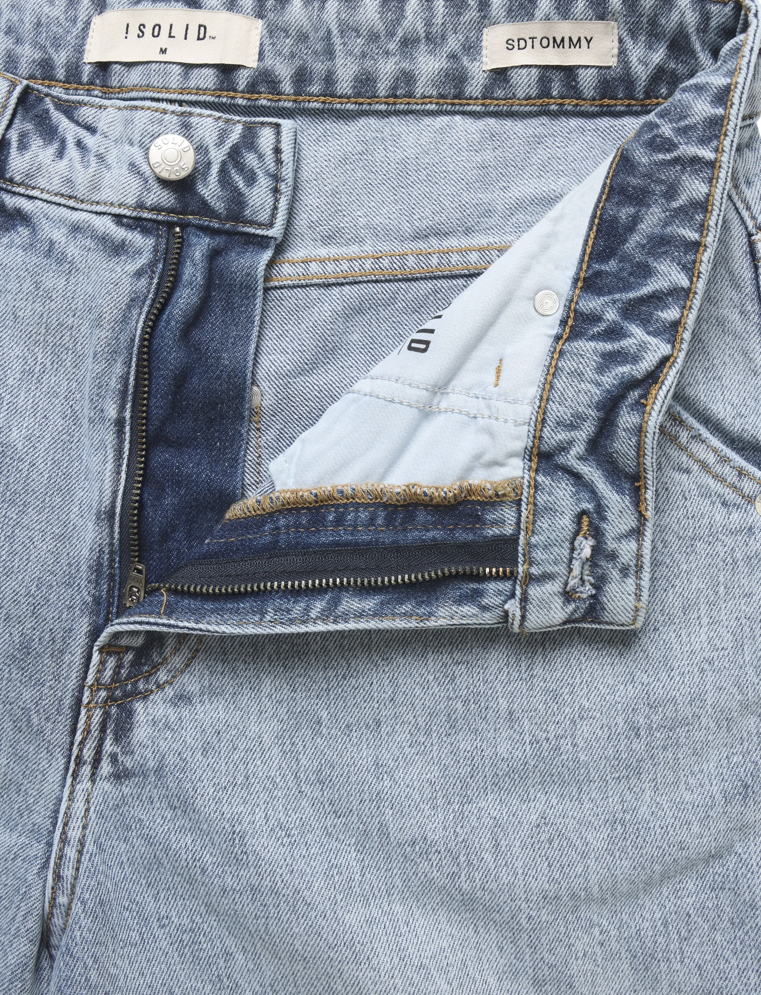 Solid - SDTOMMY BLAISE SHORTS - faded denim - 3