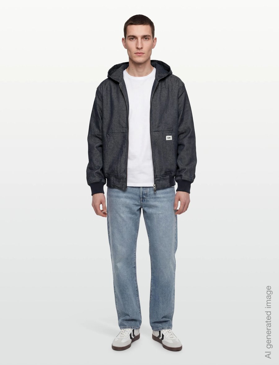 Solid - SDTANNER JA - gefütterte denimjacken - mood indigo - 0