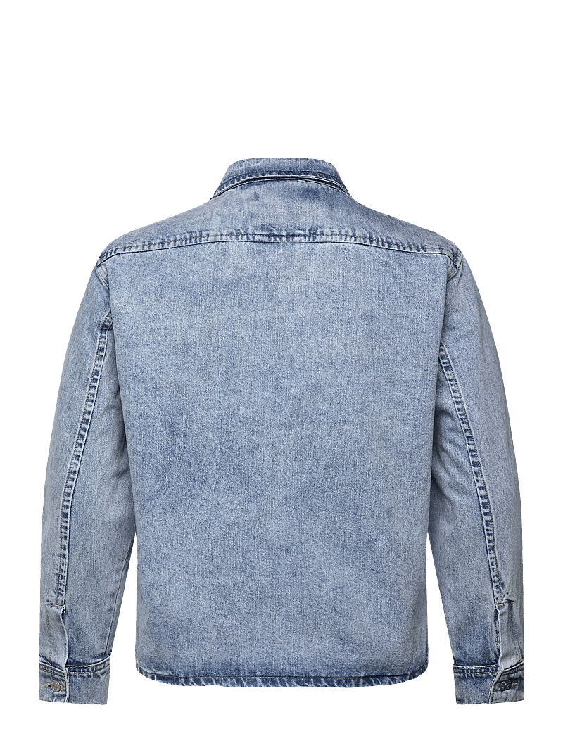 Solid - SDTRAVIS OVERSHIRT - ofodrade jeansjackor - light blue denim - 1