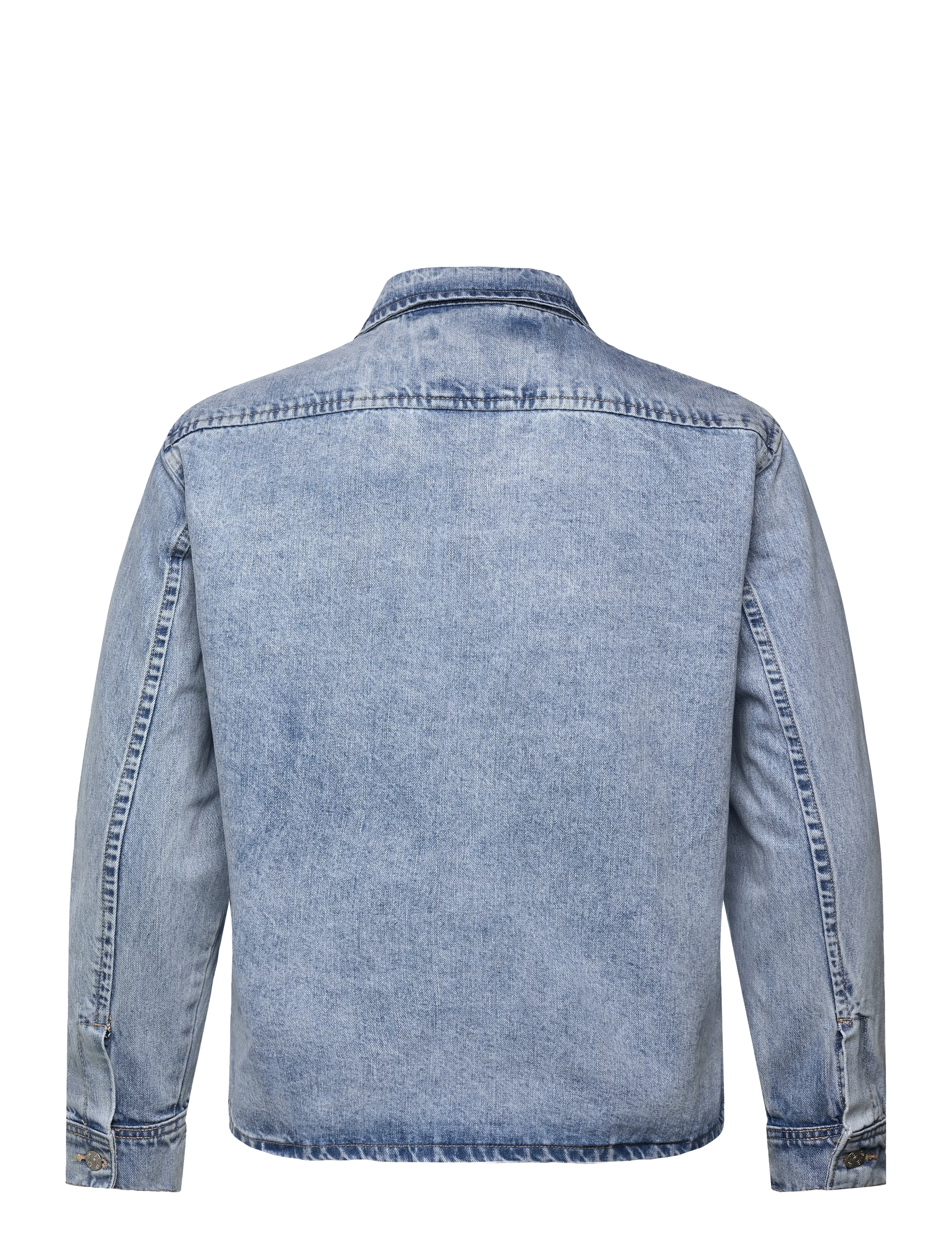Solid - SDTRAVIS OVERSHIRT - jeansjackor - light blue denim - 2