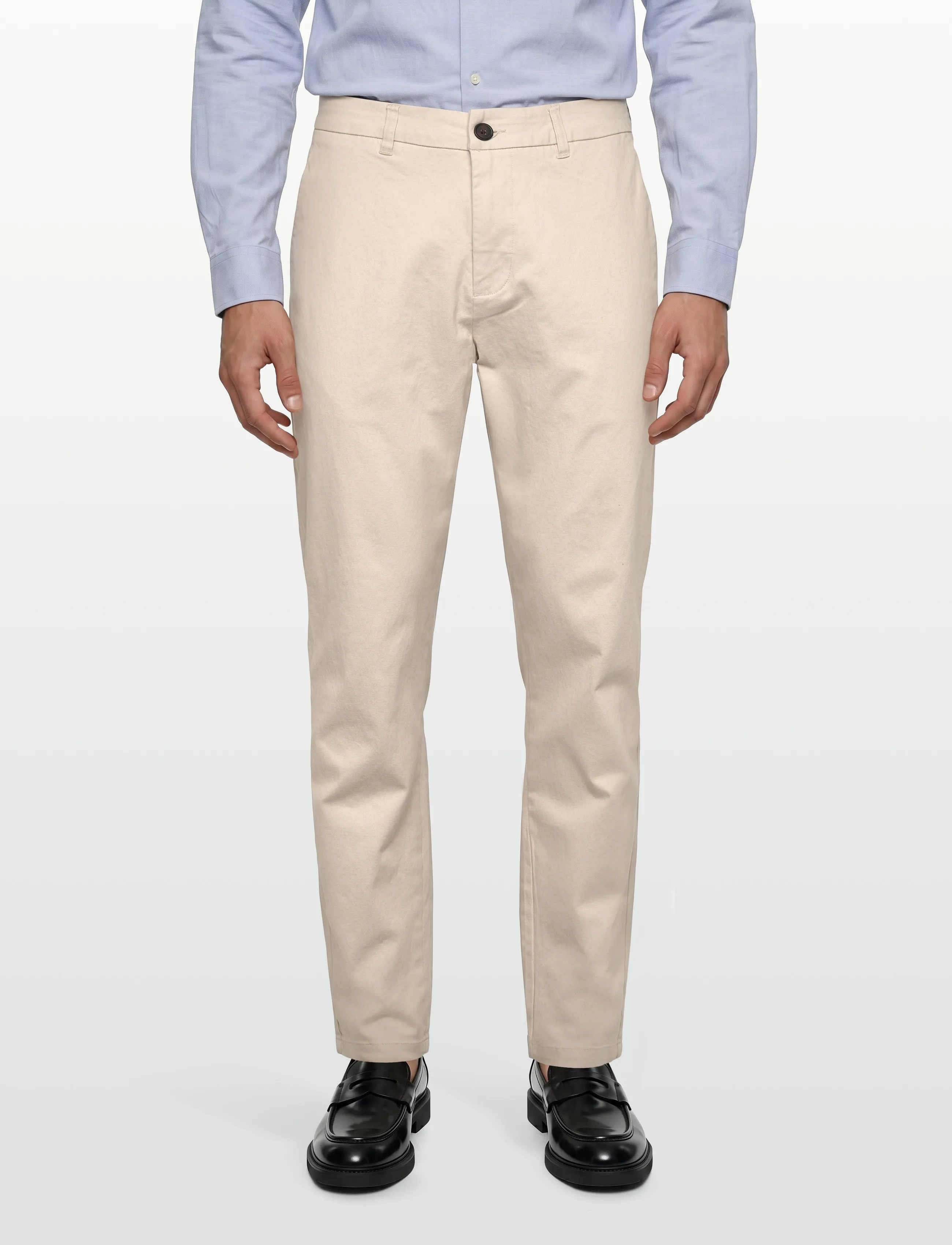 Solid - SDTATE-LIAM - pantalons décontractés - oatmeal - 3