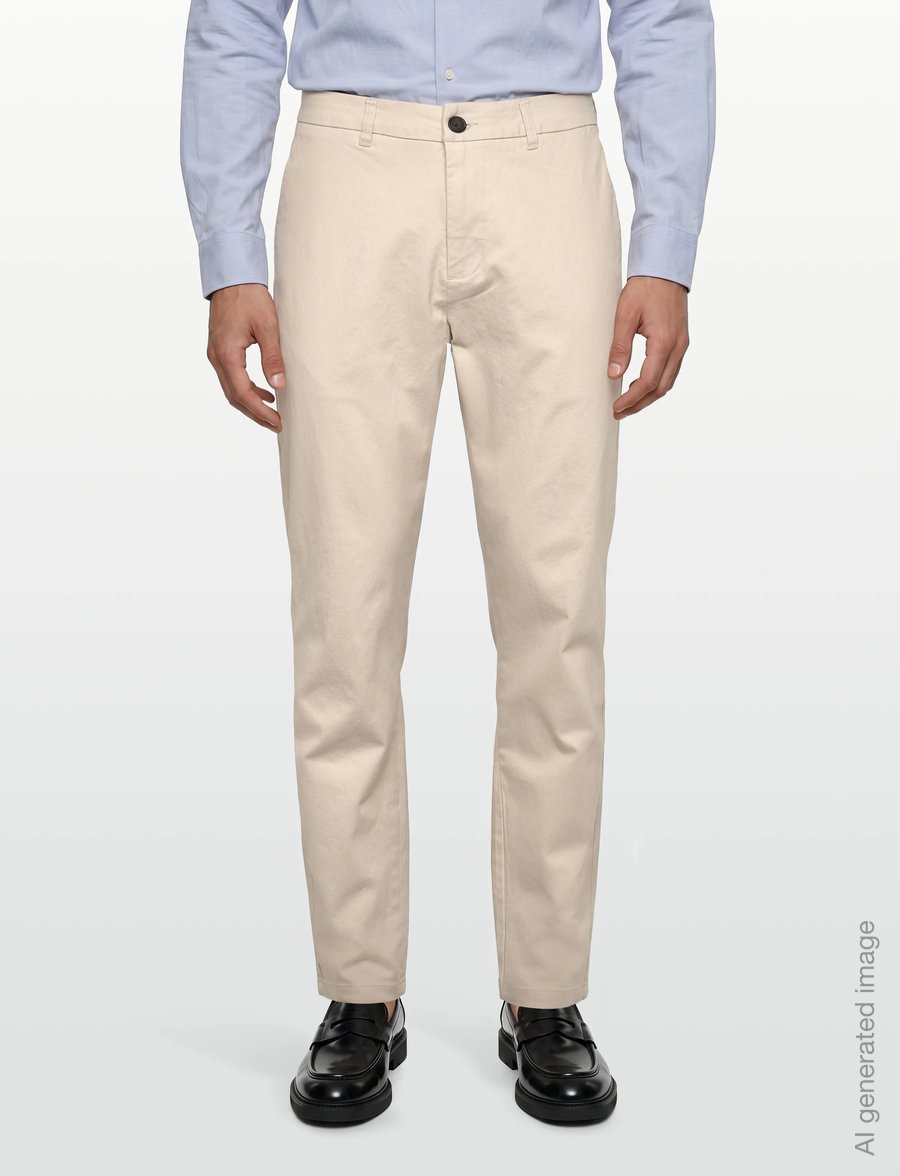 Solid - SDTATE LIAM - casual byxor - oatmeal - 3