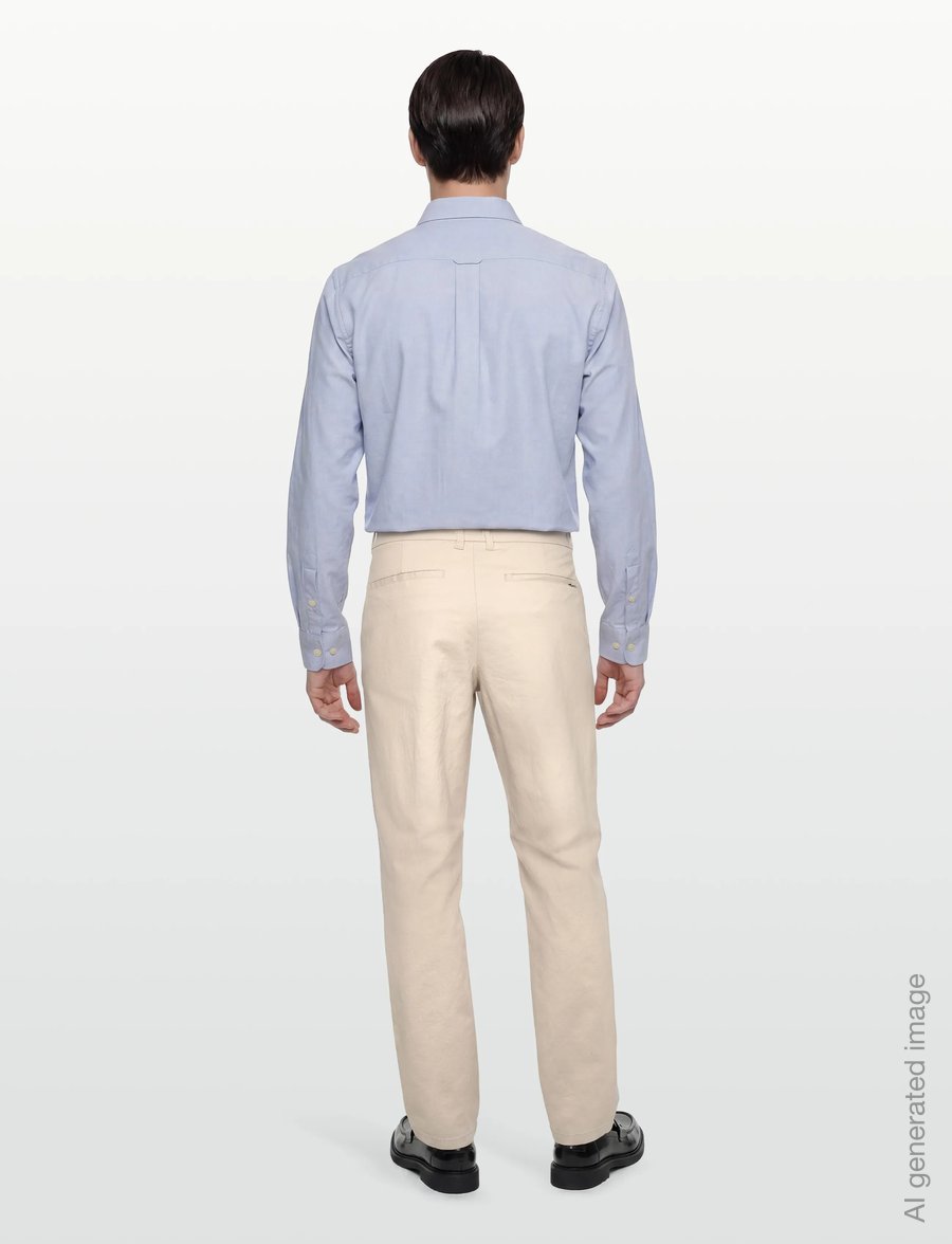 Solid - SDTATE LIAM - casual byxor - oatmeal - 4