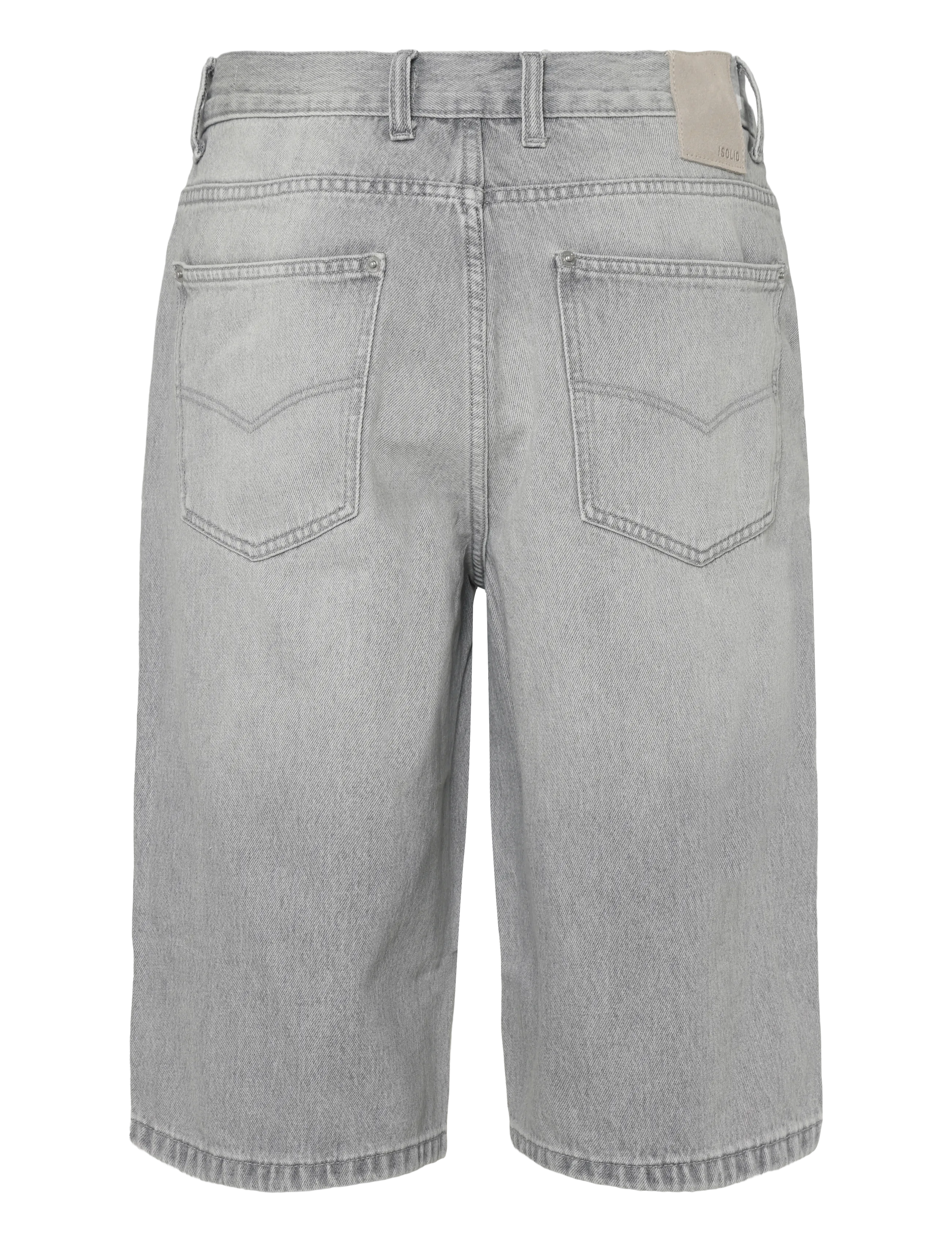Solid - SDTOMMY TALIB SHORTS - grey vintage denim - 1