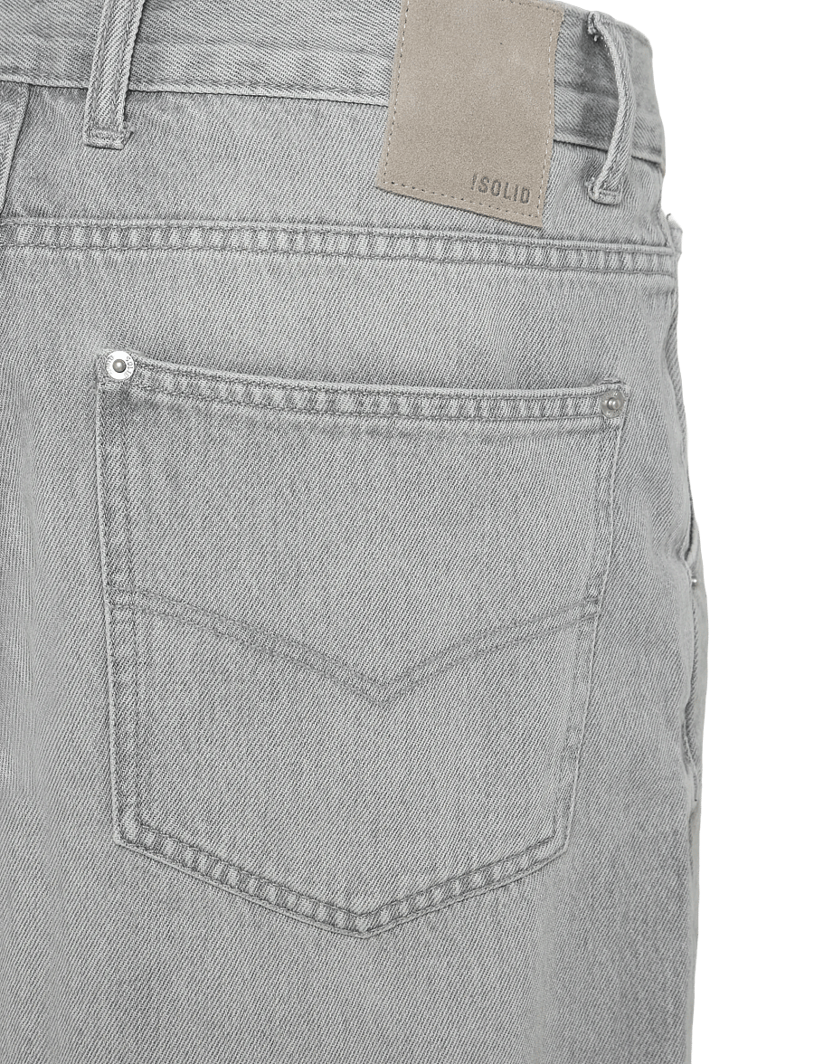 Solid - SDTOMMY TALIB SHORTS - grey vintage denim - 2