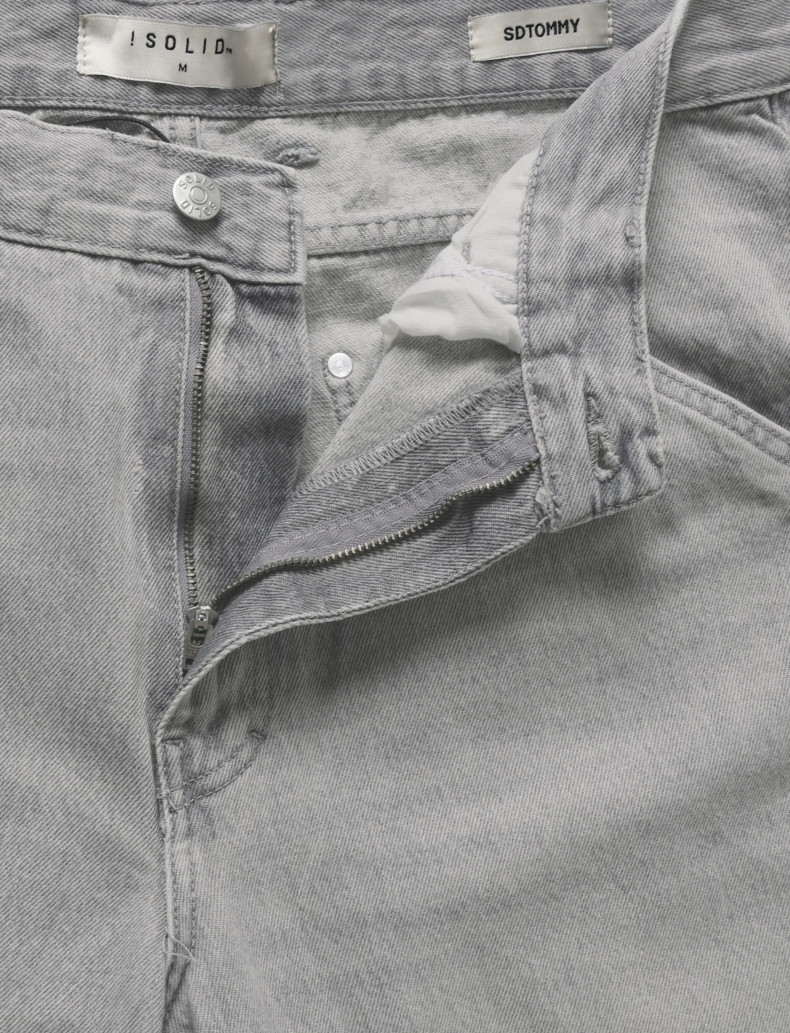 Solid - SDTOMMY TALIB SHORTS - grey vintage denim - 3