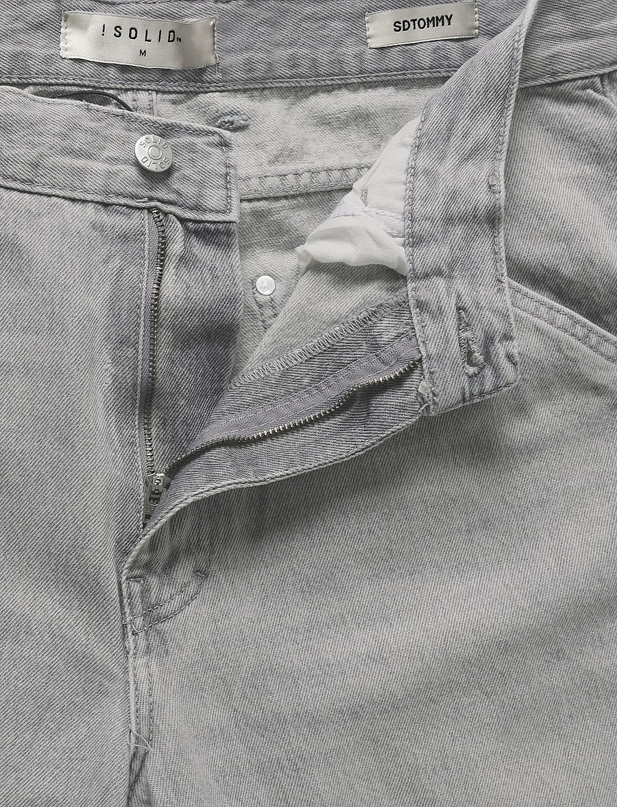 Solid - SDTOMMY TALIB SHORTS - grey vintage denim - 3