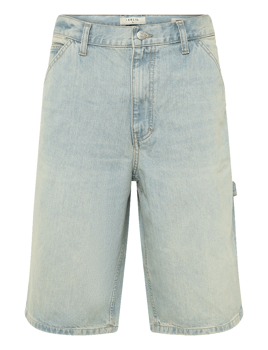 Solid - SDTOMMY TOBIAS SHORTS - jorts - light blue bleached denim - 0