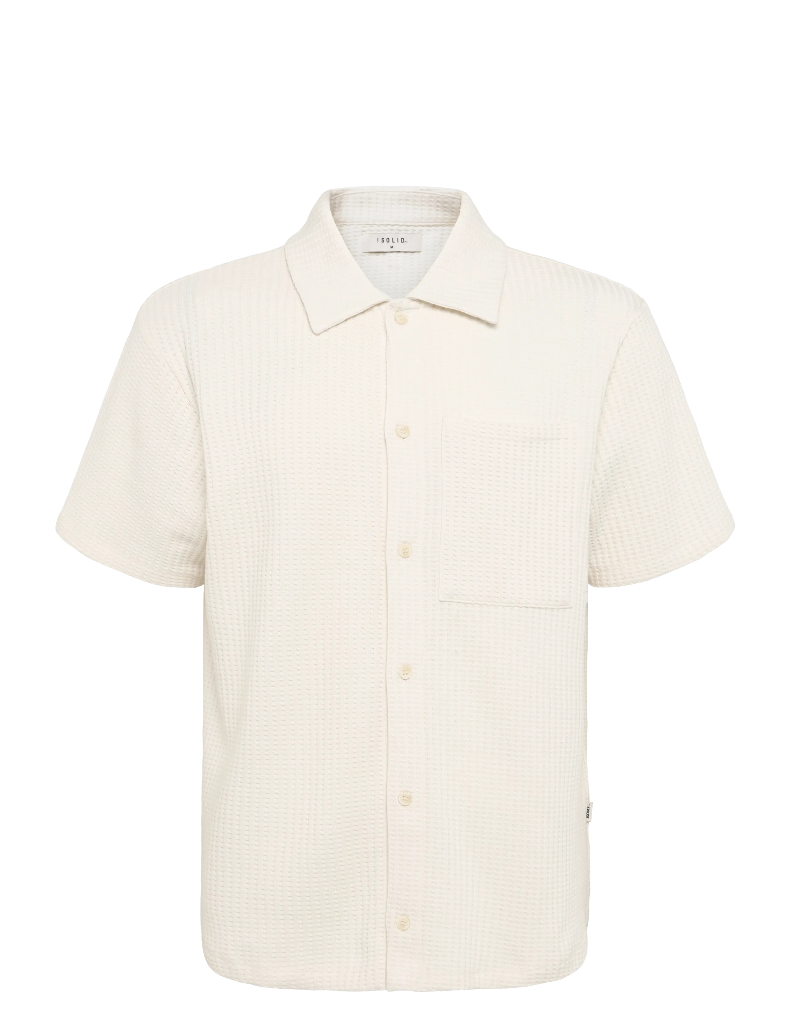 Solid Sdutley, L, Cream, Skjorter > Afslappet Shirts, Herre
