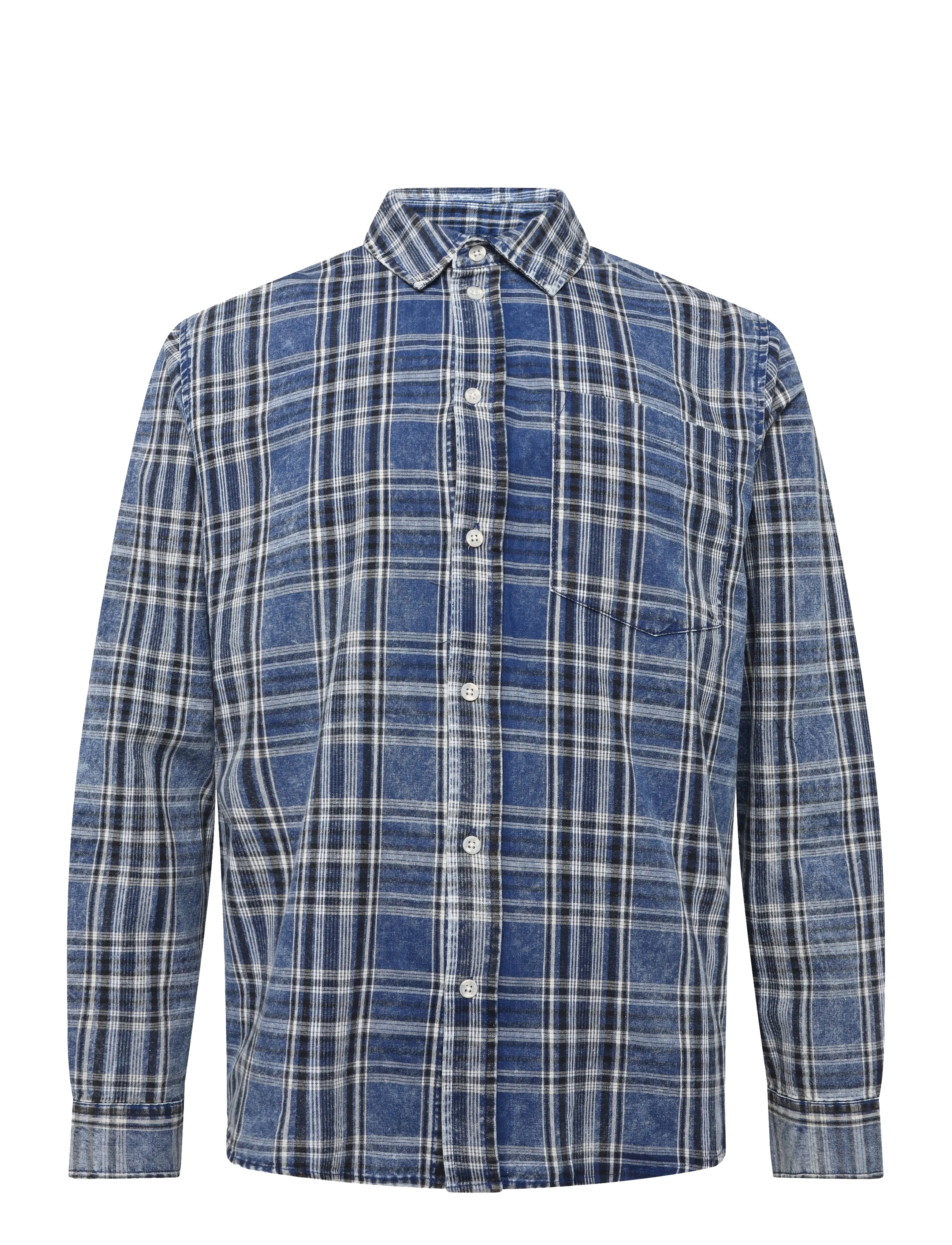 Solid SDUBTON - Flanell-Hemden - INSIGNIA BLUE / blue
