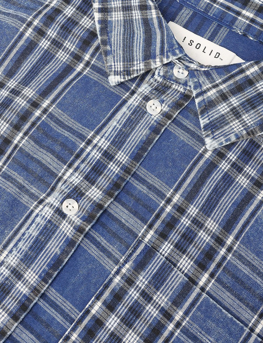 Solid - SDUBTON - flannel-skjorter - insignia blue - 2