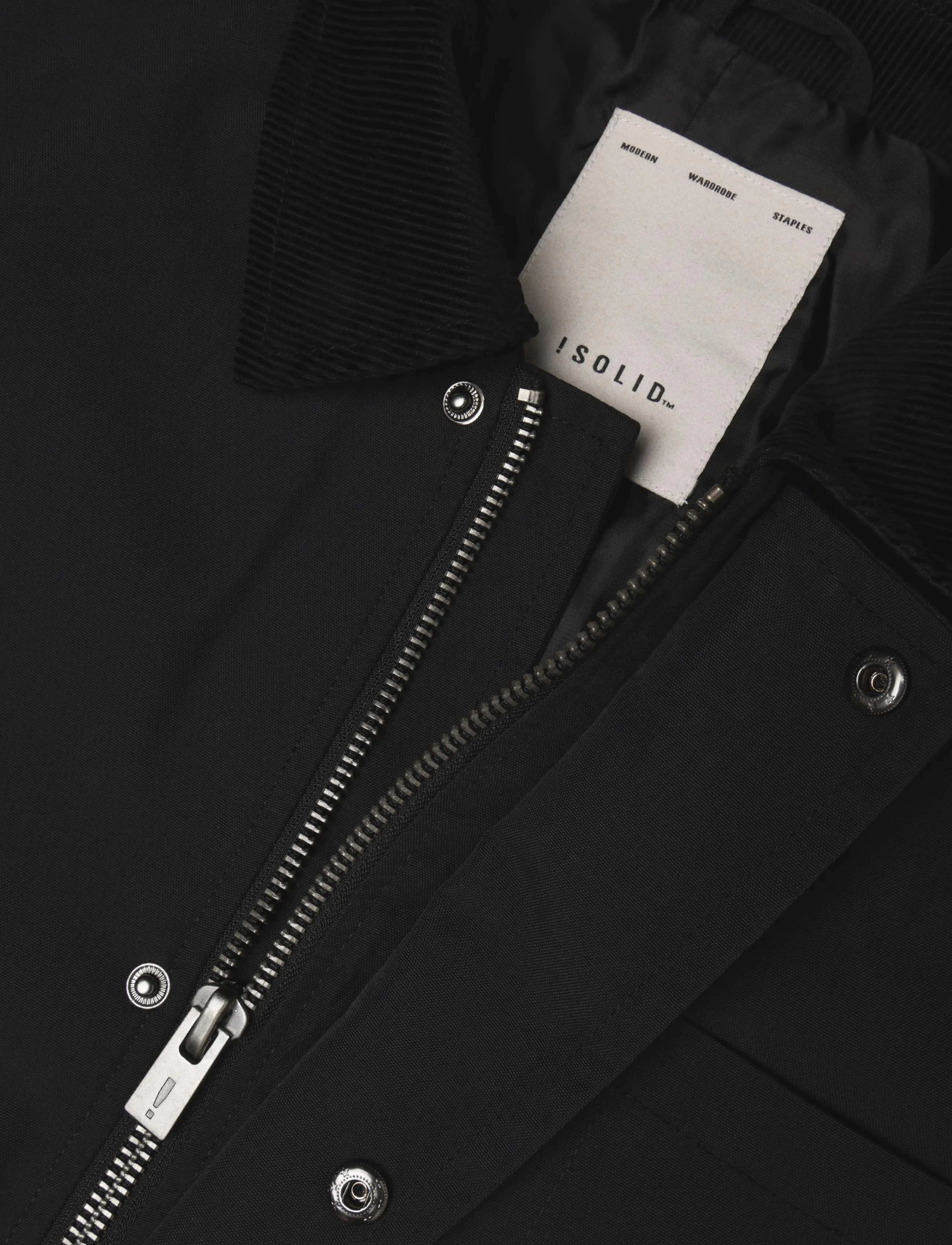 Solid - SDVITO JA - daunenjacken - true black - 2