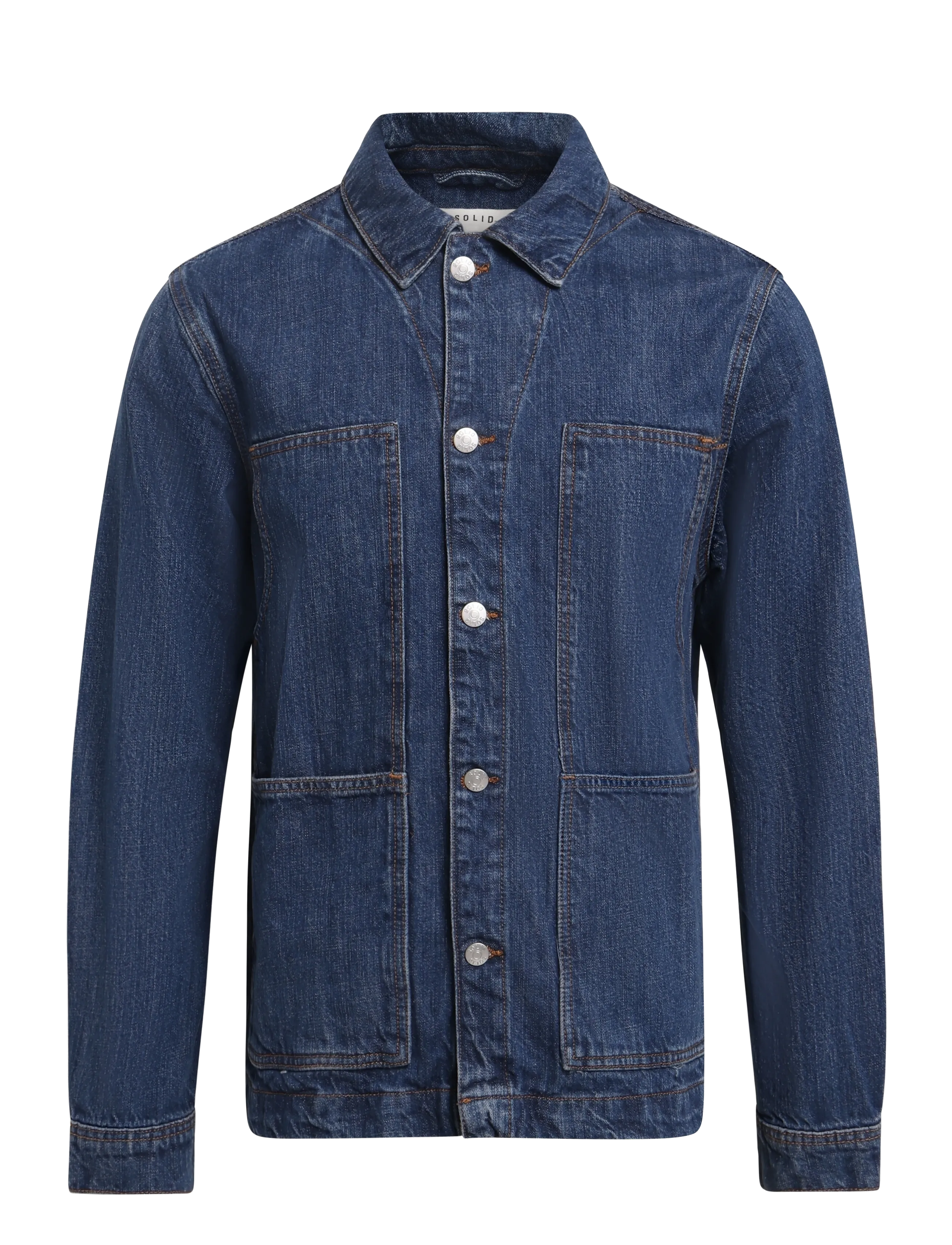 Solid SDVELTON - Uforede denimjakker - BLUE DNM / blue