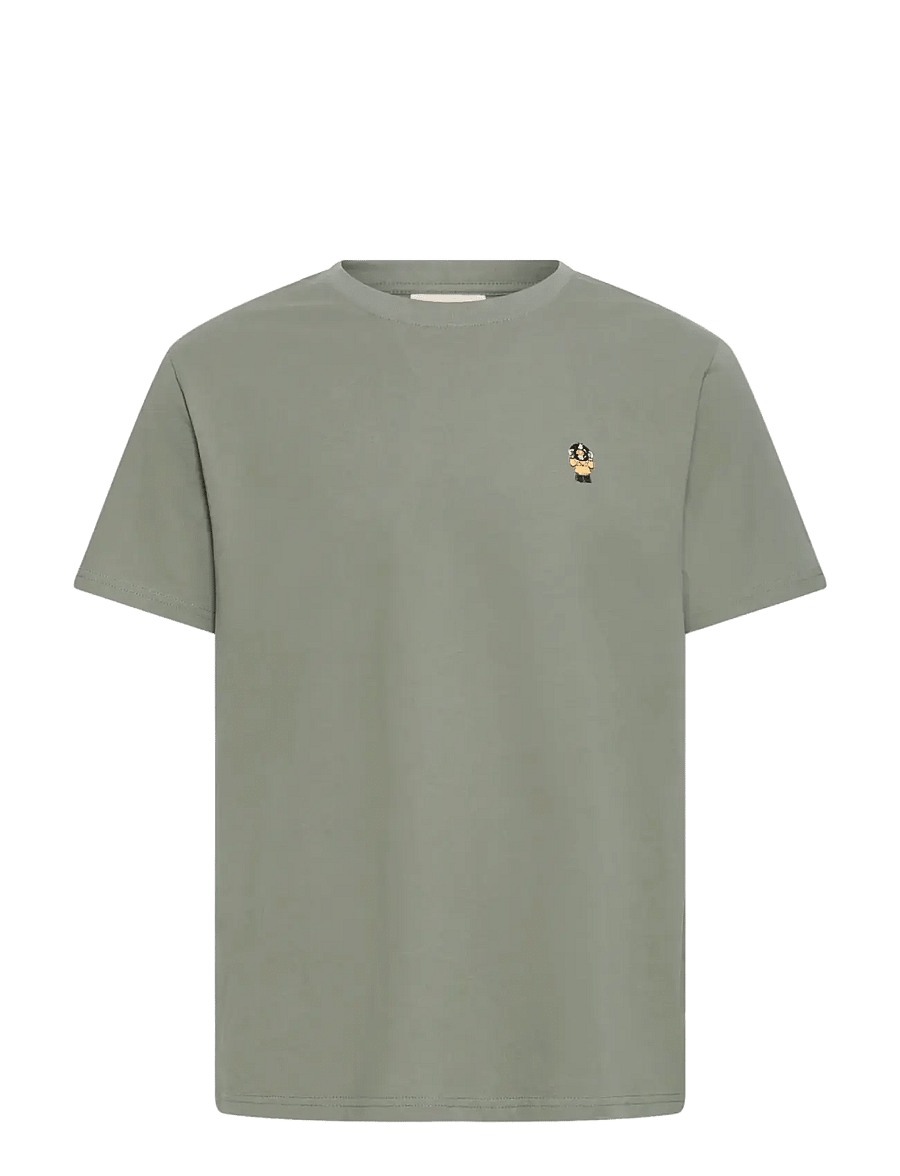 Solid - SDVILTON - kurzärmelige t-shirts - agave green - 1