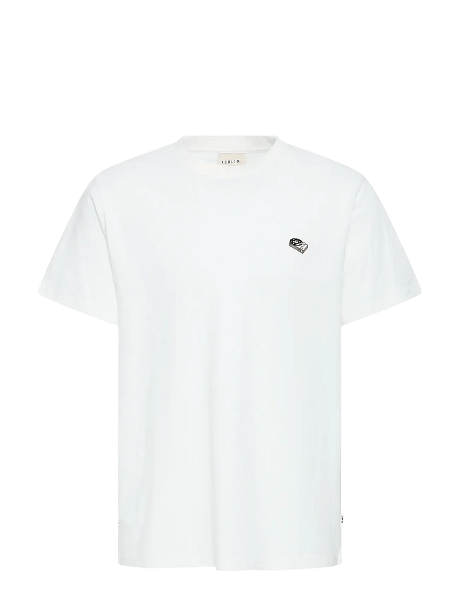 Solid - SDVILTON - kurzärmelige t-shirts - off white - 1
