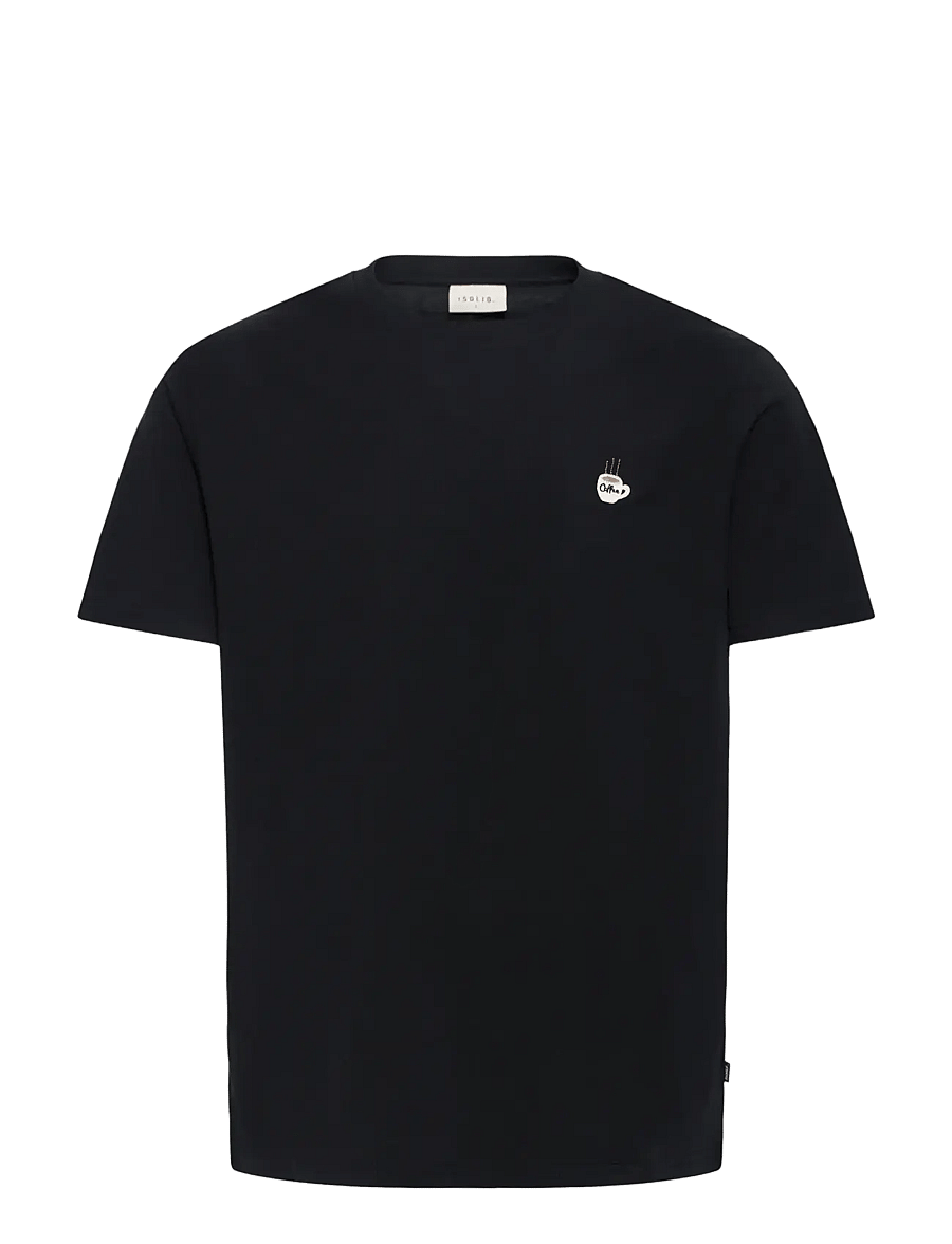 Solid - SDVILTON - kurzärmelige t-shirts - true black - 1