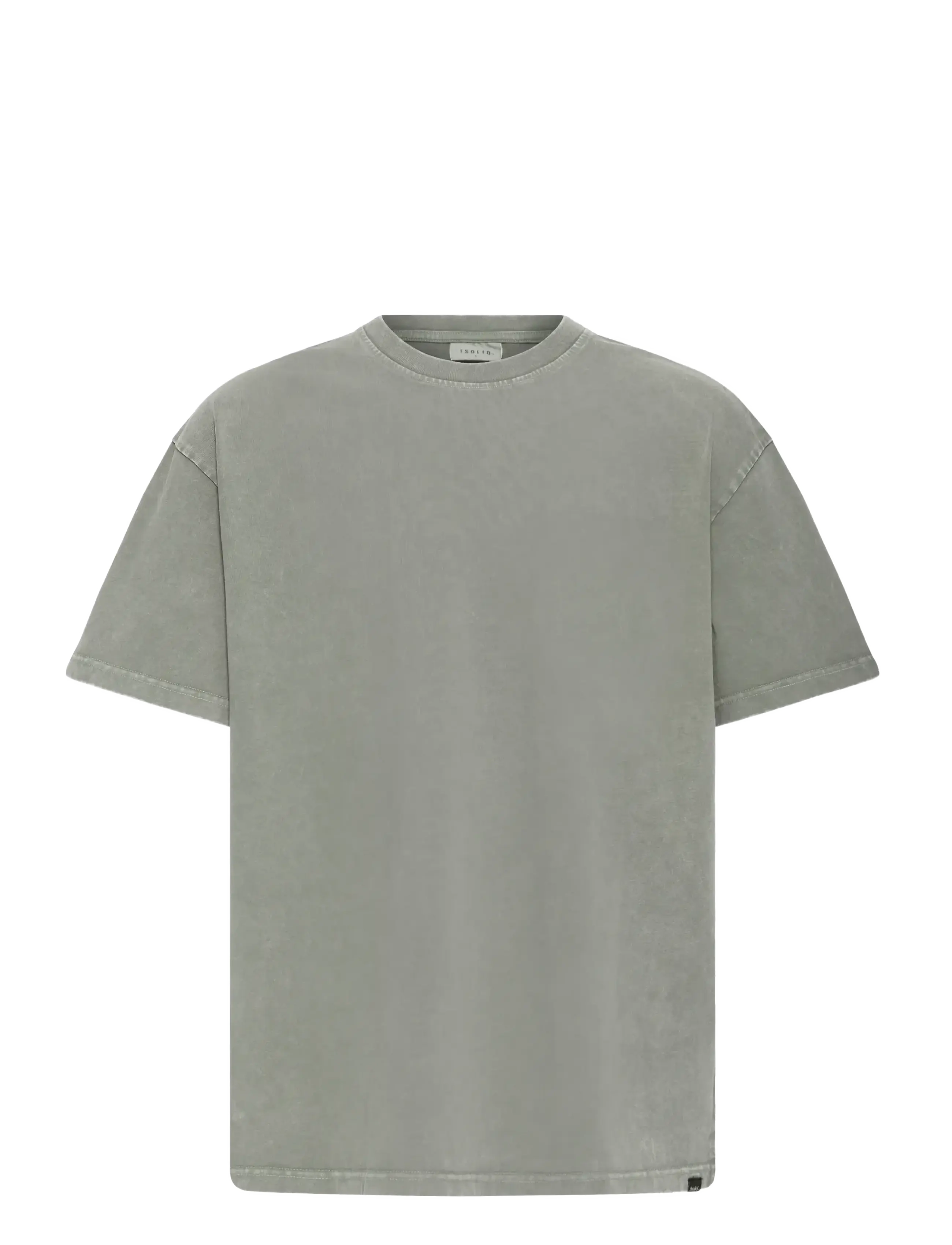 Solid - SDVARDELL - lühikeste varrukatega t-särgid - agave green - 1