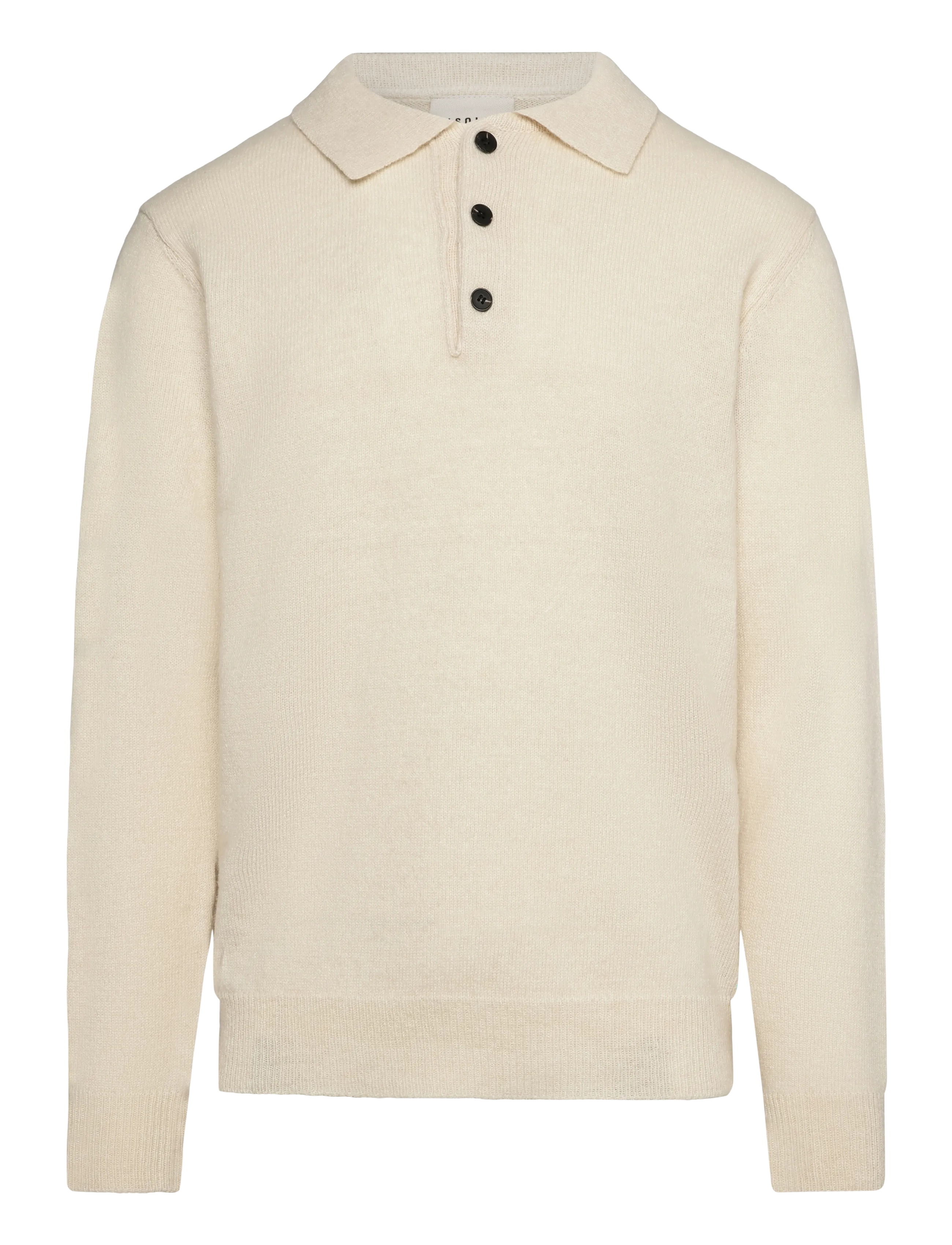 Solid SDRICK POLO - Poloer - OATMEAL / cream