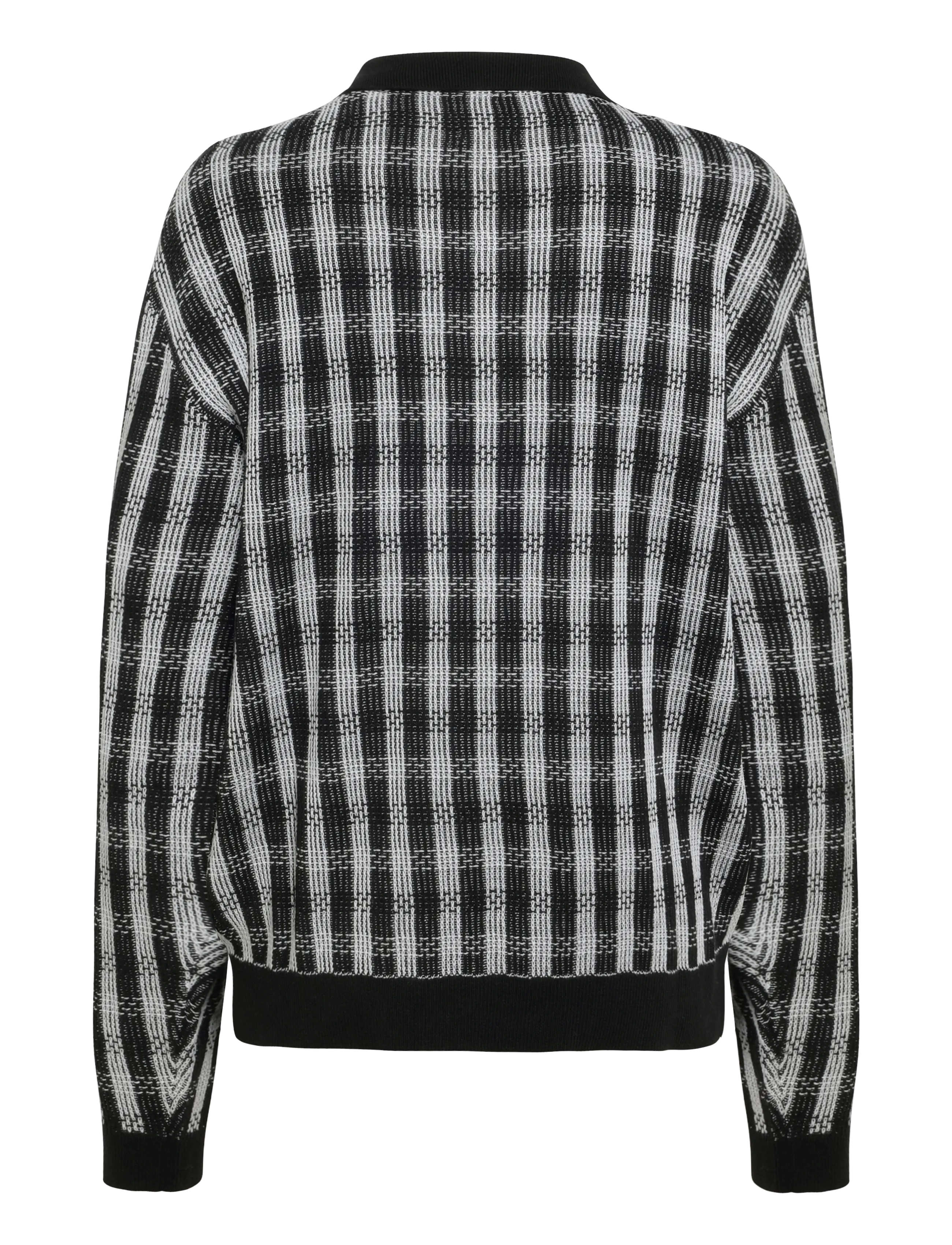 Solid - SDVADIM - långärmade stickade pikétröjor - 194008 black - 1