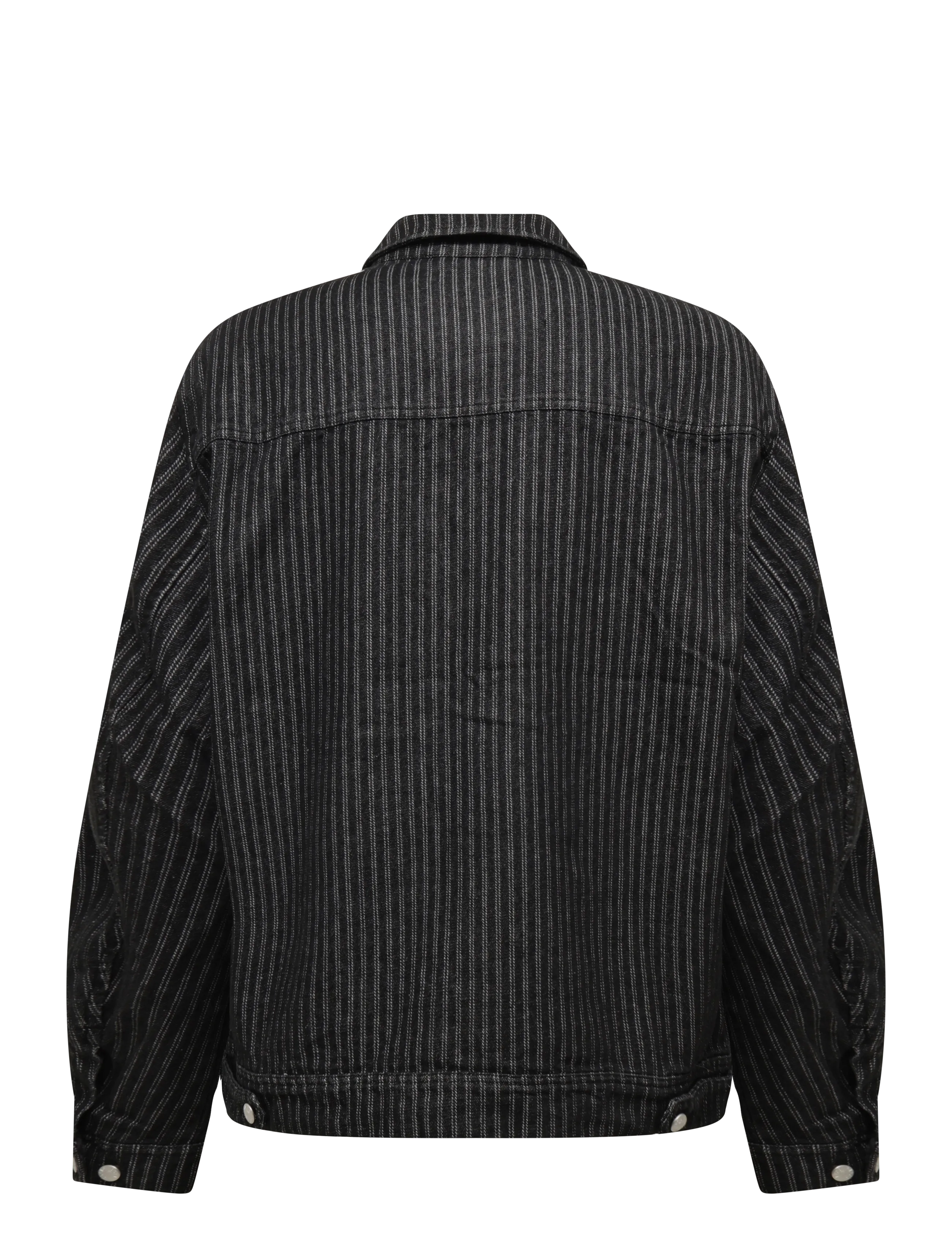 Solid - SDWEXLER - black vintage denim stripe - 1