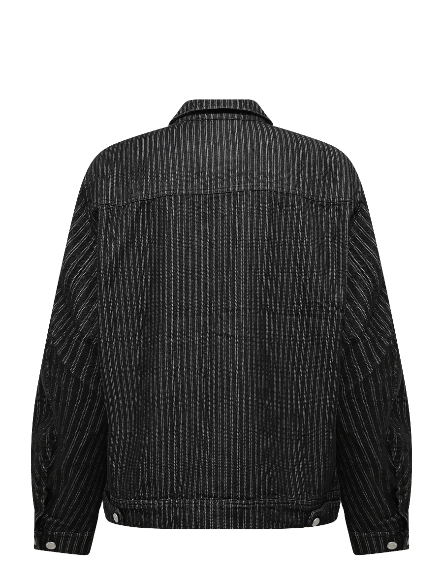 Solid - SDWEXLER - black vintage denim stripe - 1