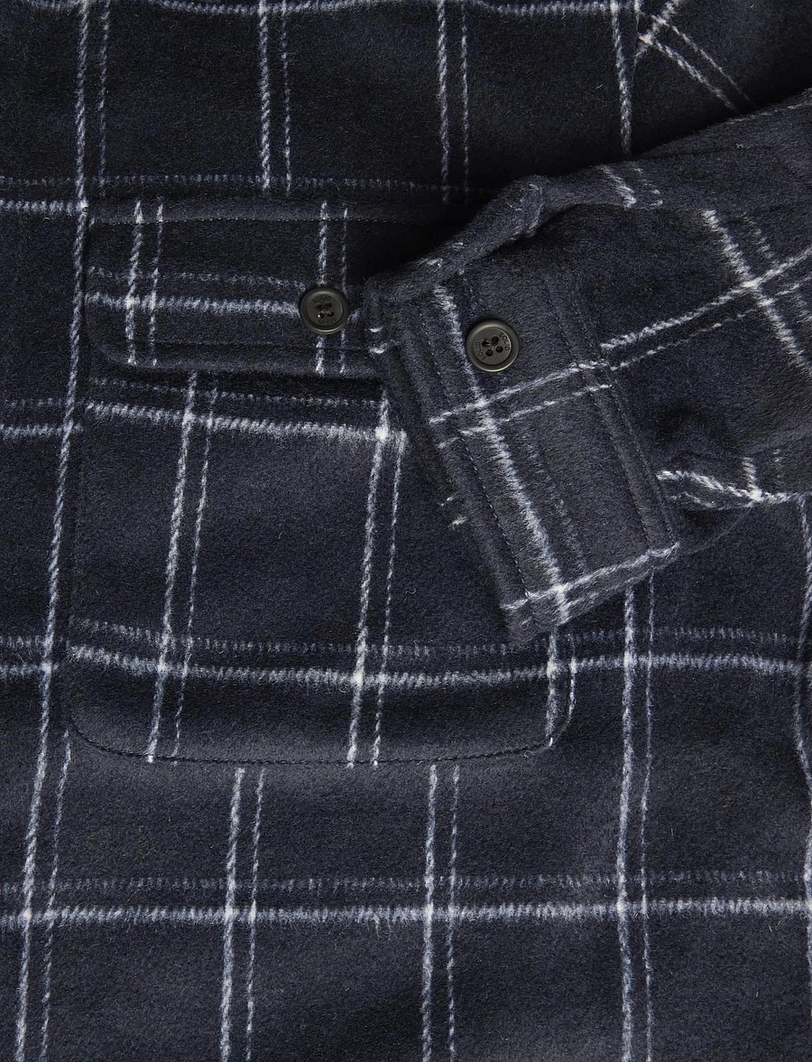 Solid - SDWHEELER OS - flanell-hemden - insignia blue - 3