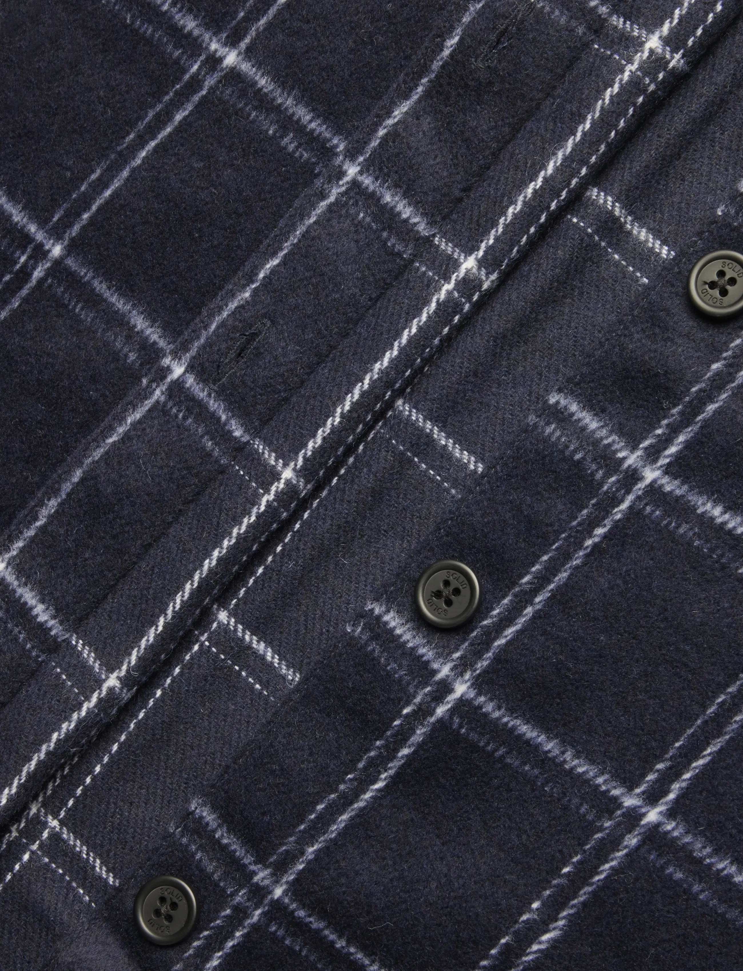 Solid - SDWHEELER OS - flanell-hemden - insignia blue - 4