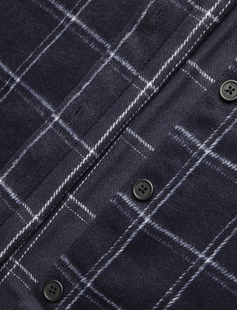 Solid - SDWHEELER OS - flanell-hemden - insignia blue - 4