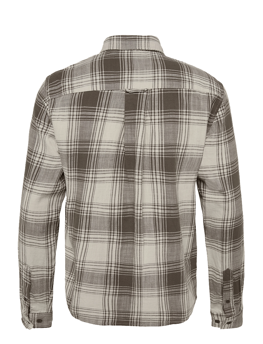 Solid - SDWILCOX - flanell-hemden - oatmeal - 1