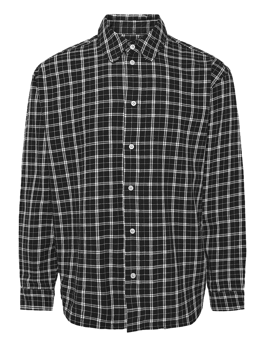 Solid - SDWINSLOW - checkered shirts - true black - 0