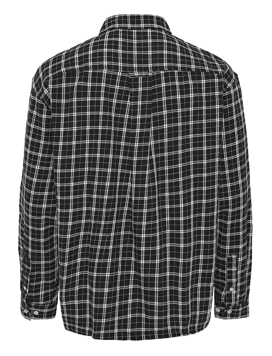 Solid - SDWINSLOW - checkered shirts - true black - 1
