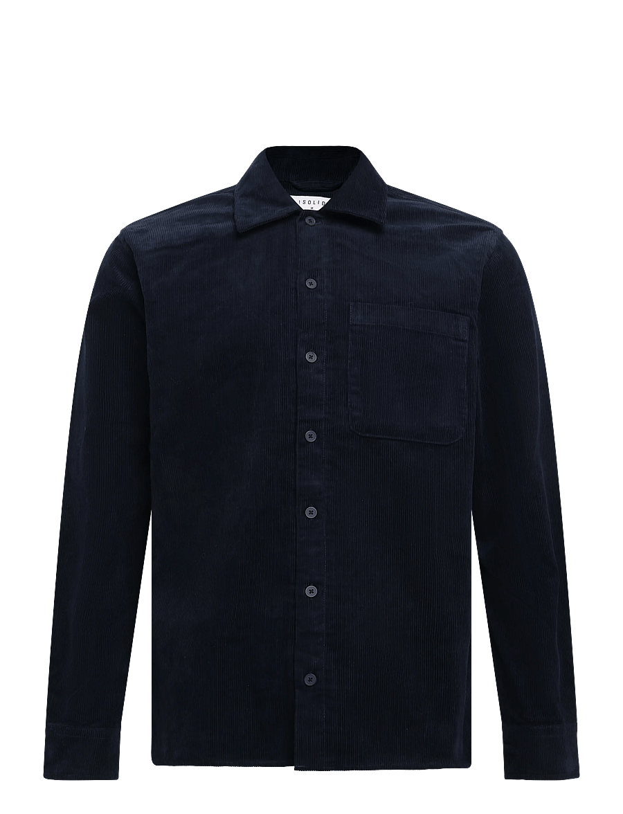 Solid - SDWATTS - cordhemden - insignia blue - 0